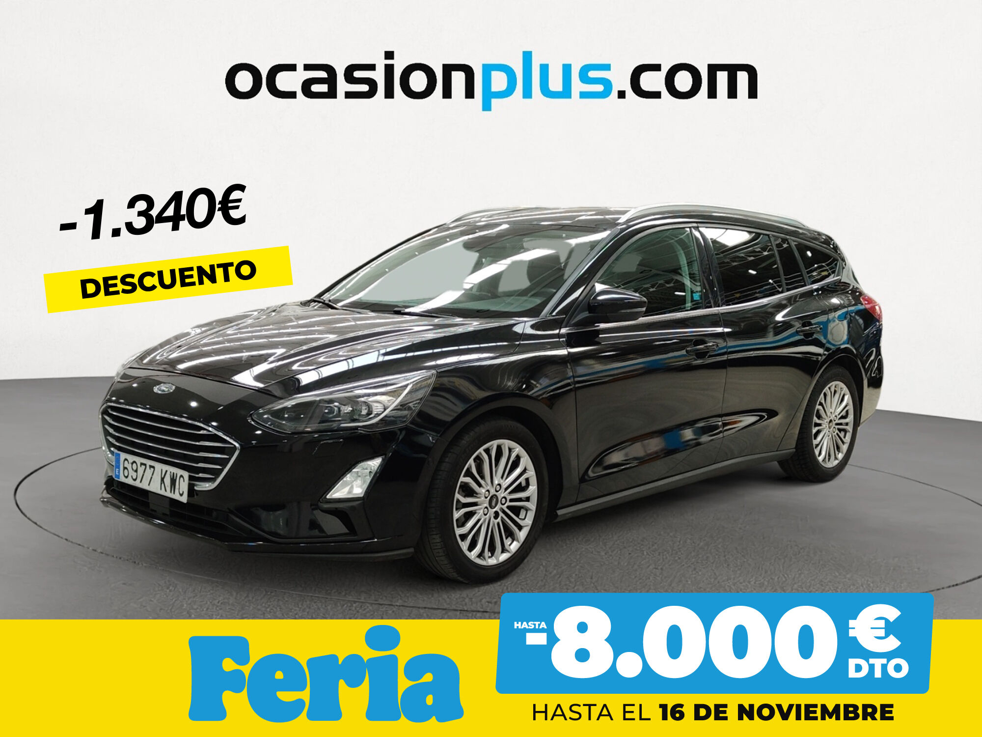 FORD Focus (SportBreak 1.0 Ecoboost Titanium 92 kW (125 CV)) en Madrid