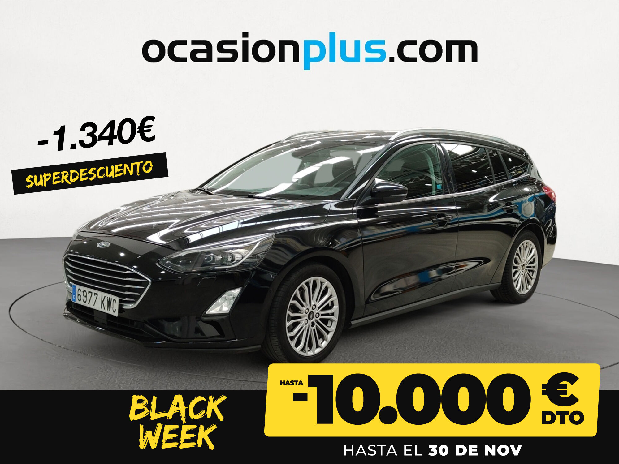 FORD Focus (SportBreak 1.0 Ecoboost Titanium 92 kW (125 CV)) en Madrid