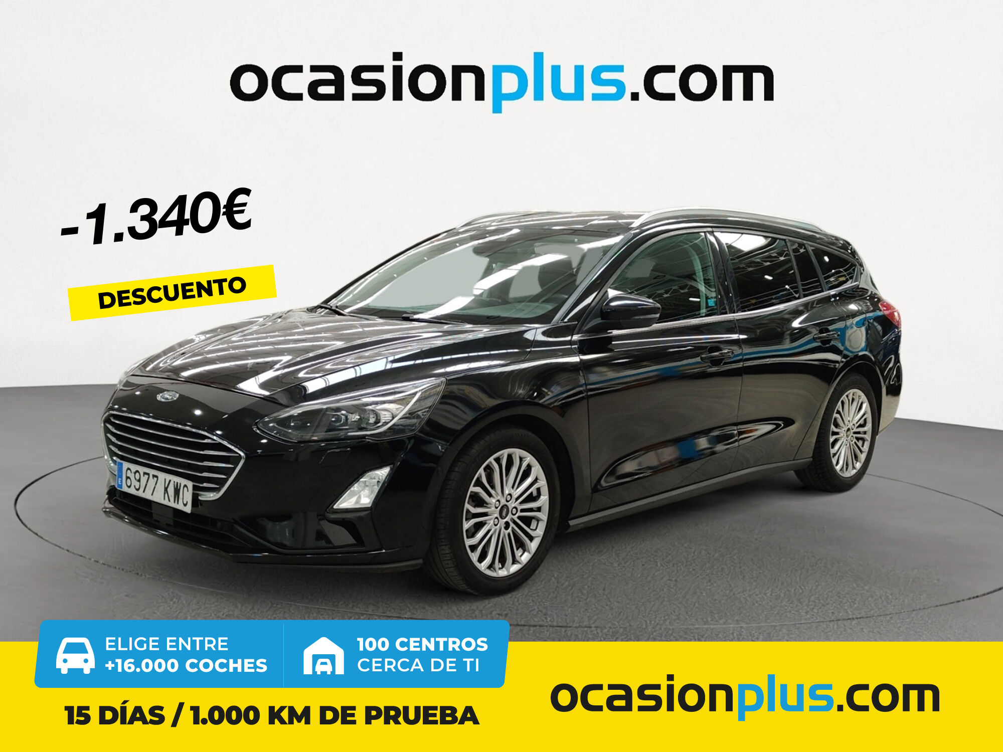 FORD Focus (SportBreak 1.0 Ecoboost Titanium 92 kW (125 CV)) en Madrid