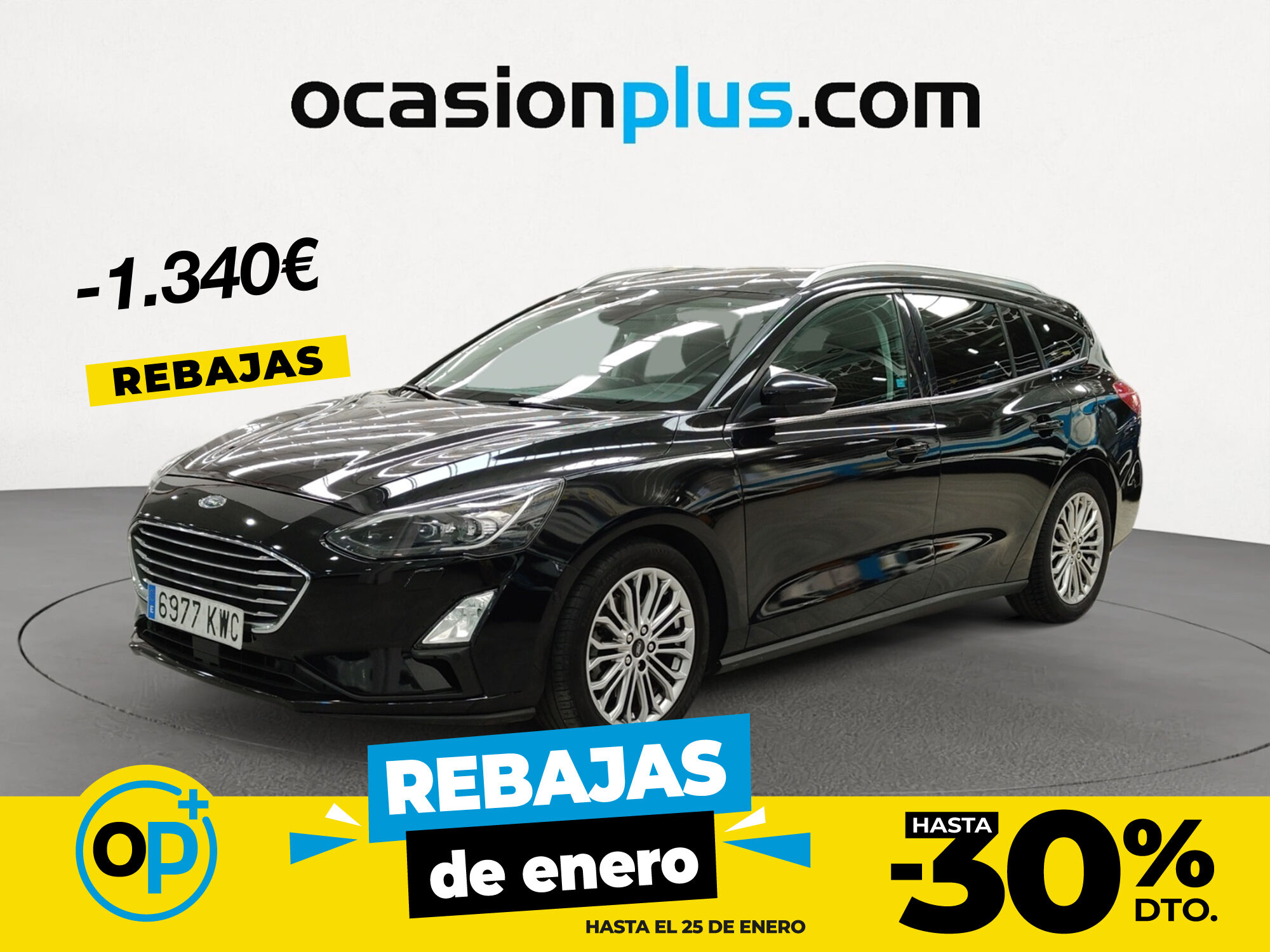 FORD Focus (SportBreak 1.0 Ecoboost Titanium 92 kW (125 CV)) en Madrid