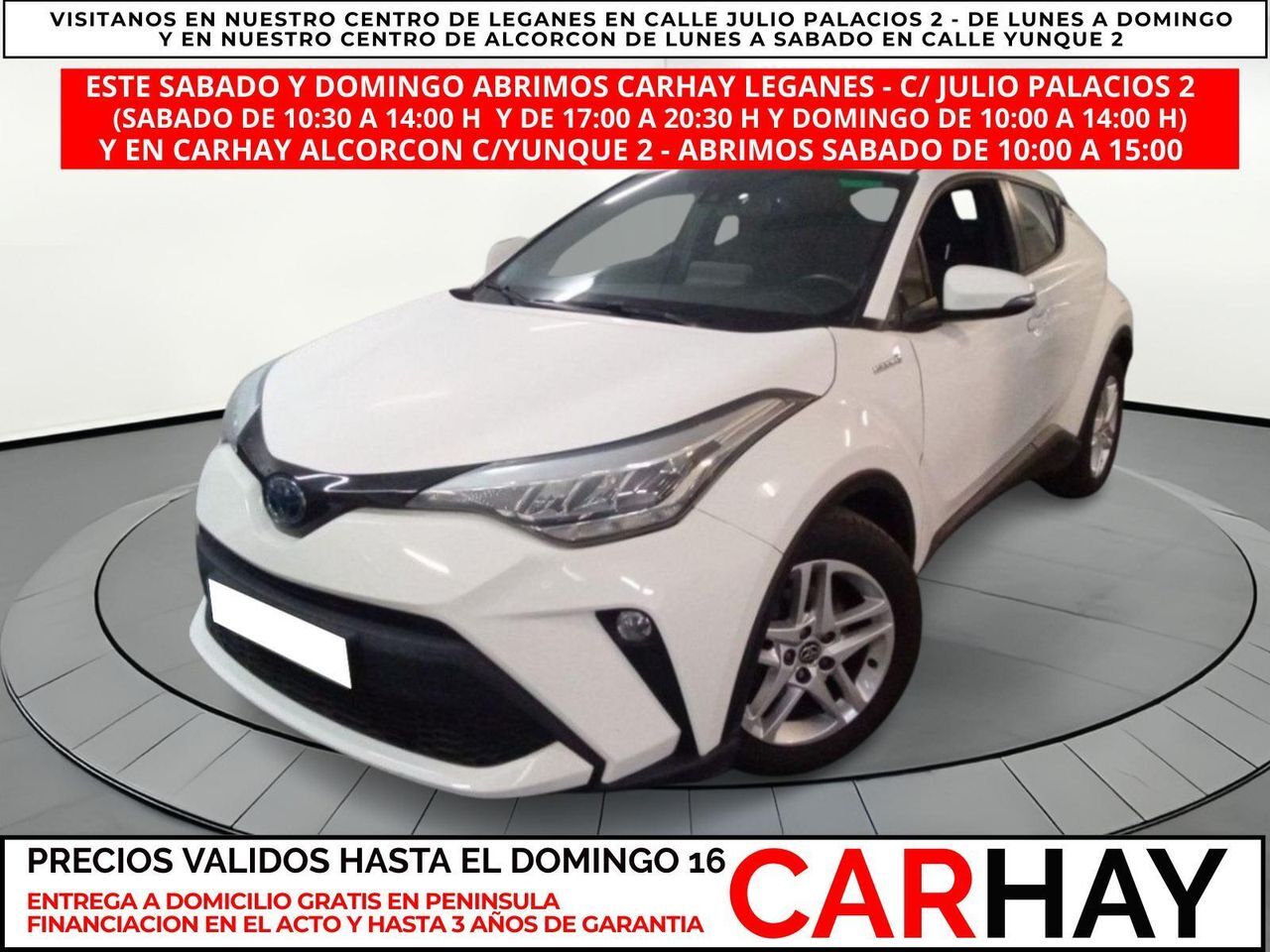 TOYOTA C-HR (1.8 125H Active) en Madrid