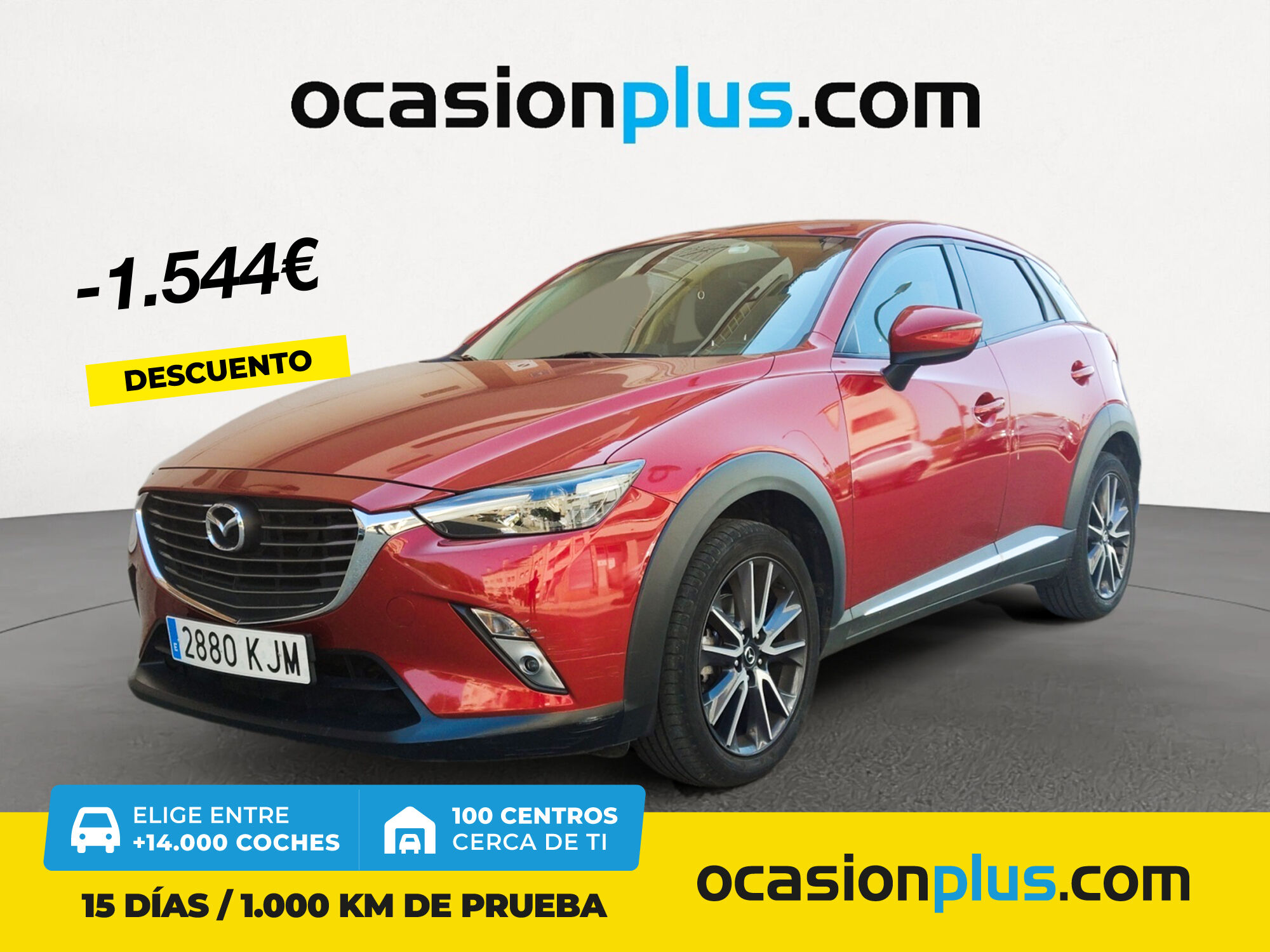 MAZDA CX-3 (2.0 SKYACTIV GE Luxury 2WD AT 88 kW (120 CV)) en Madrid