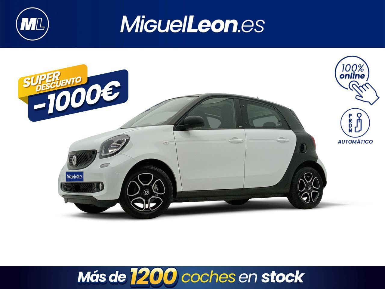 SMART Forfour (60kW(81CV) electric drive) en Palmas, Las