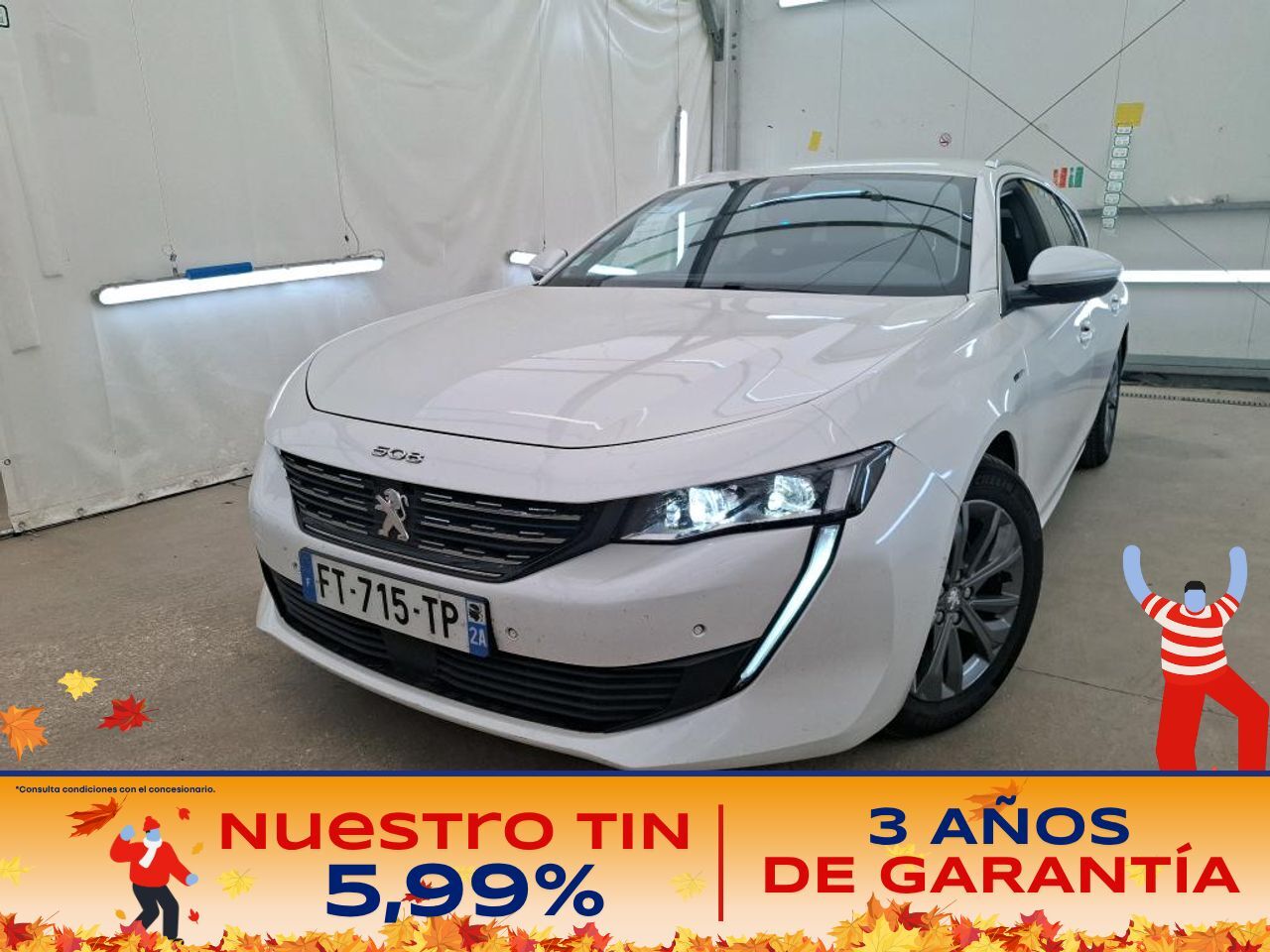 PEUGEOT 508 (SW Allure HYBRID 225 e-EAT8) en Madrid