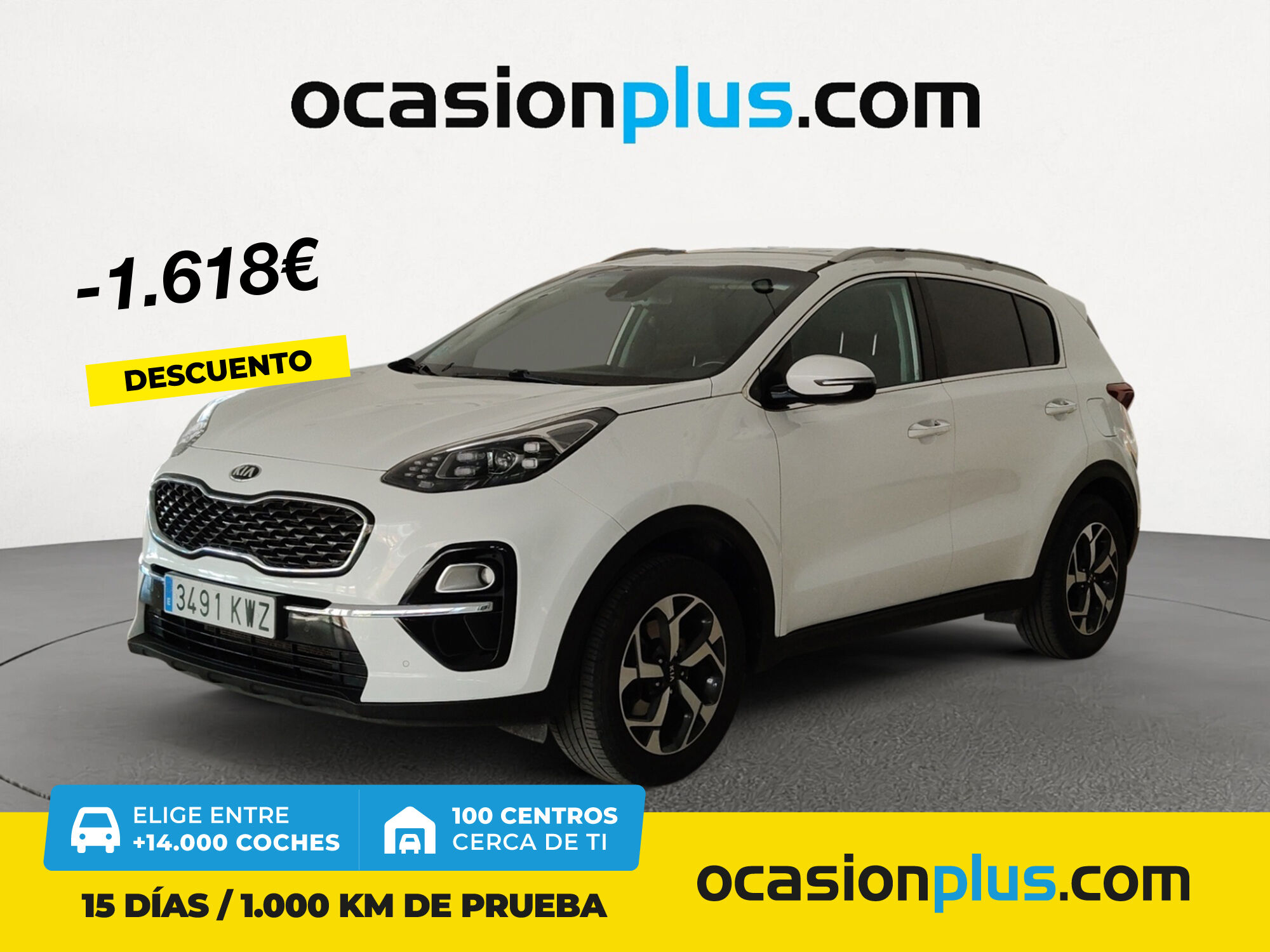 KIA Sportage (1.6 GDi Drive 4x2 97 kW (132 CV)) en Madrid