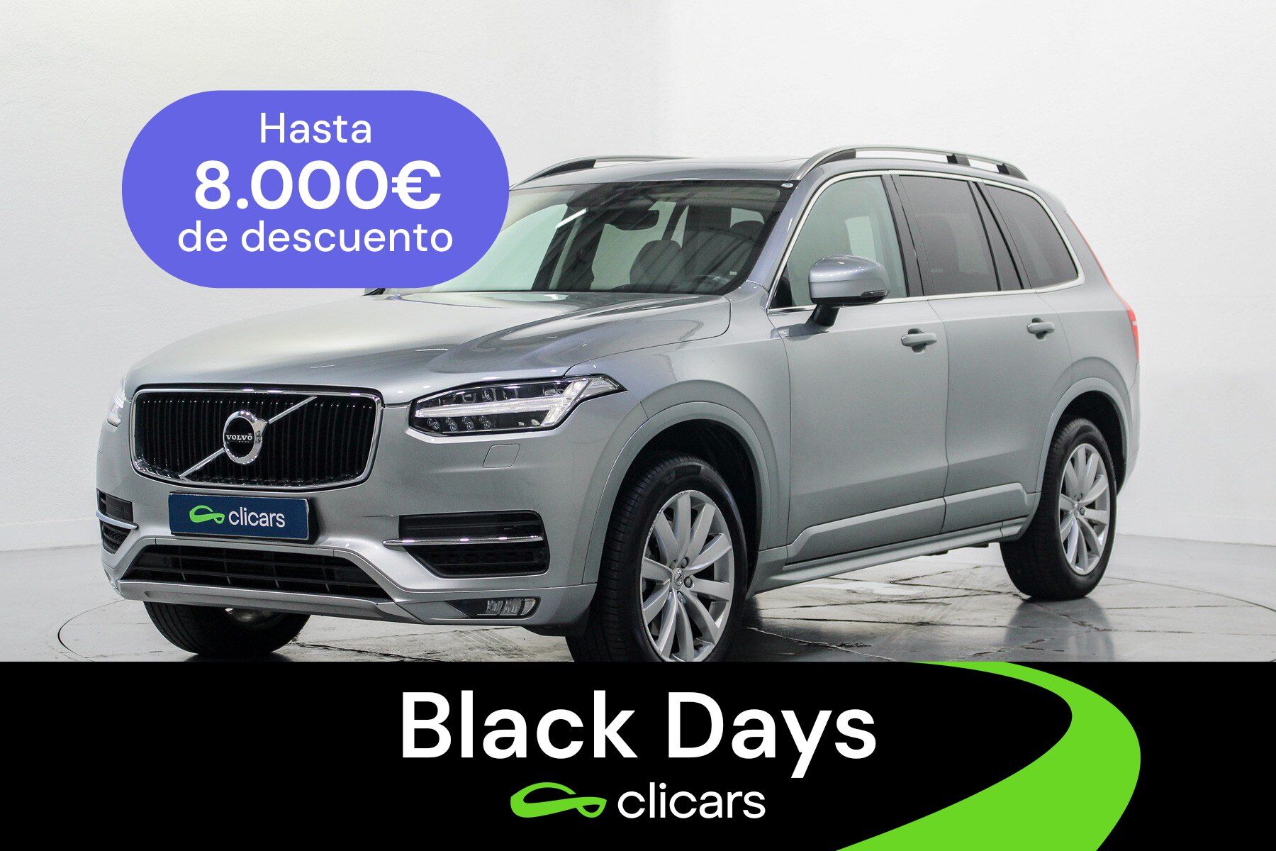 VOLVO XC90 (XC90 D5 Momentum 5pl. AWD 235 Aut.) en Madrid