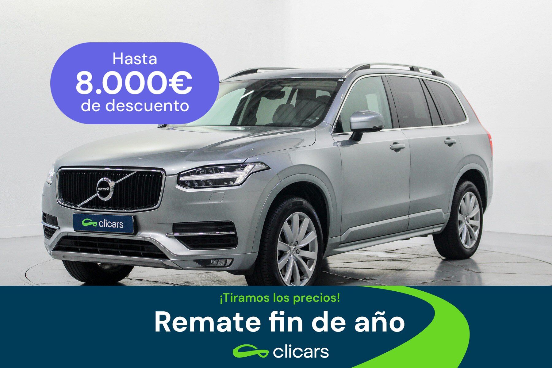 VOLVO XC90 (XC90 D5 Momentum 5pl. AWD 235 Aut.) en Madrid