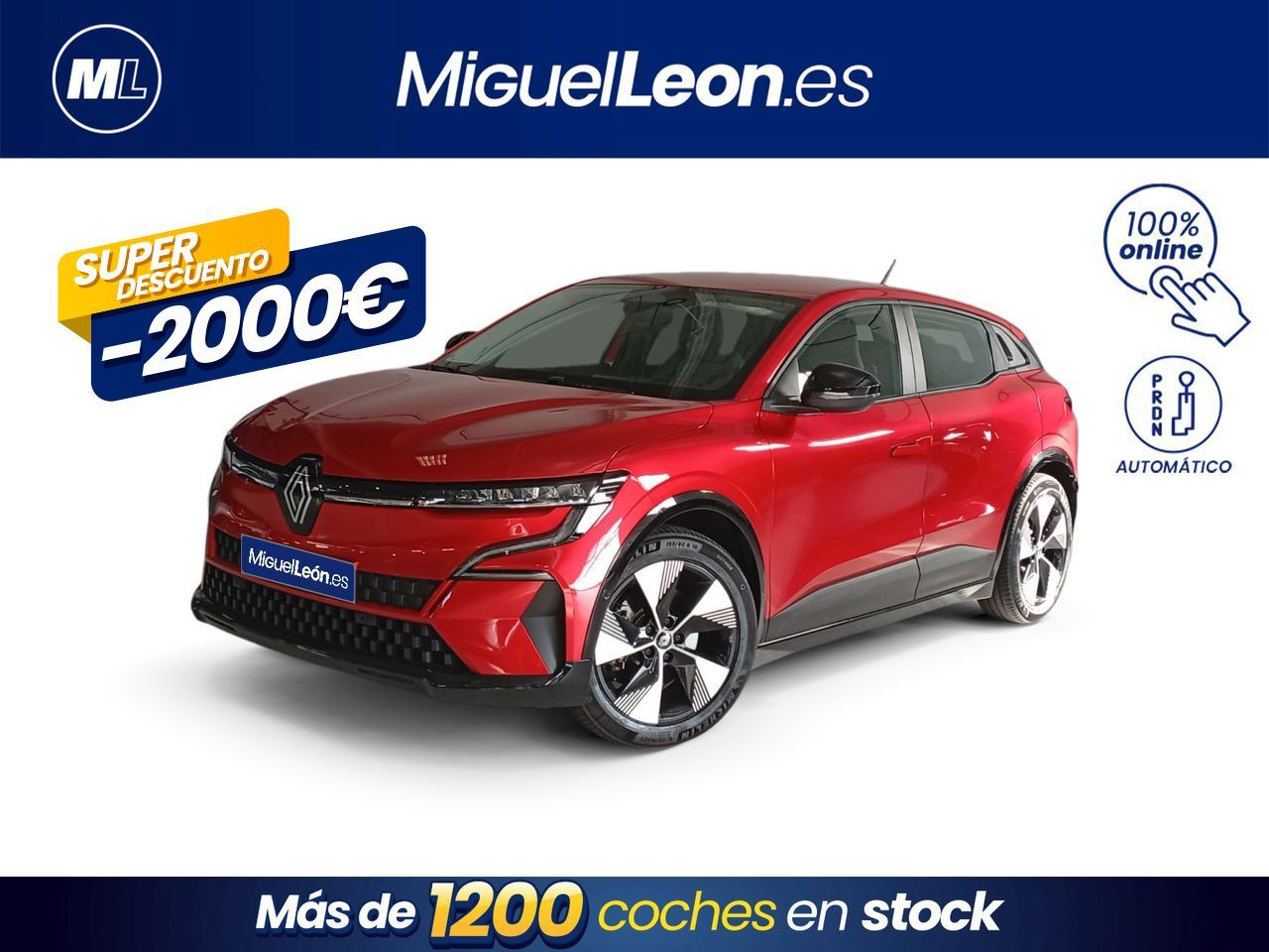 RENAULT Mégane (Evolution ER 96kW(130CV) a. confort AC22) en Palmas, Las