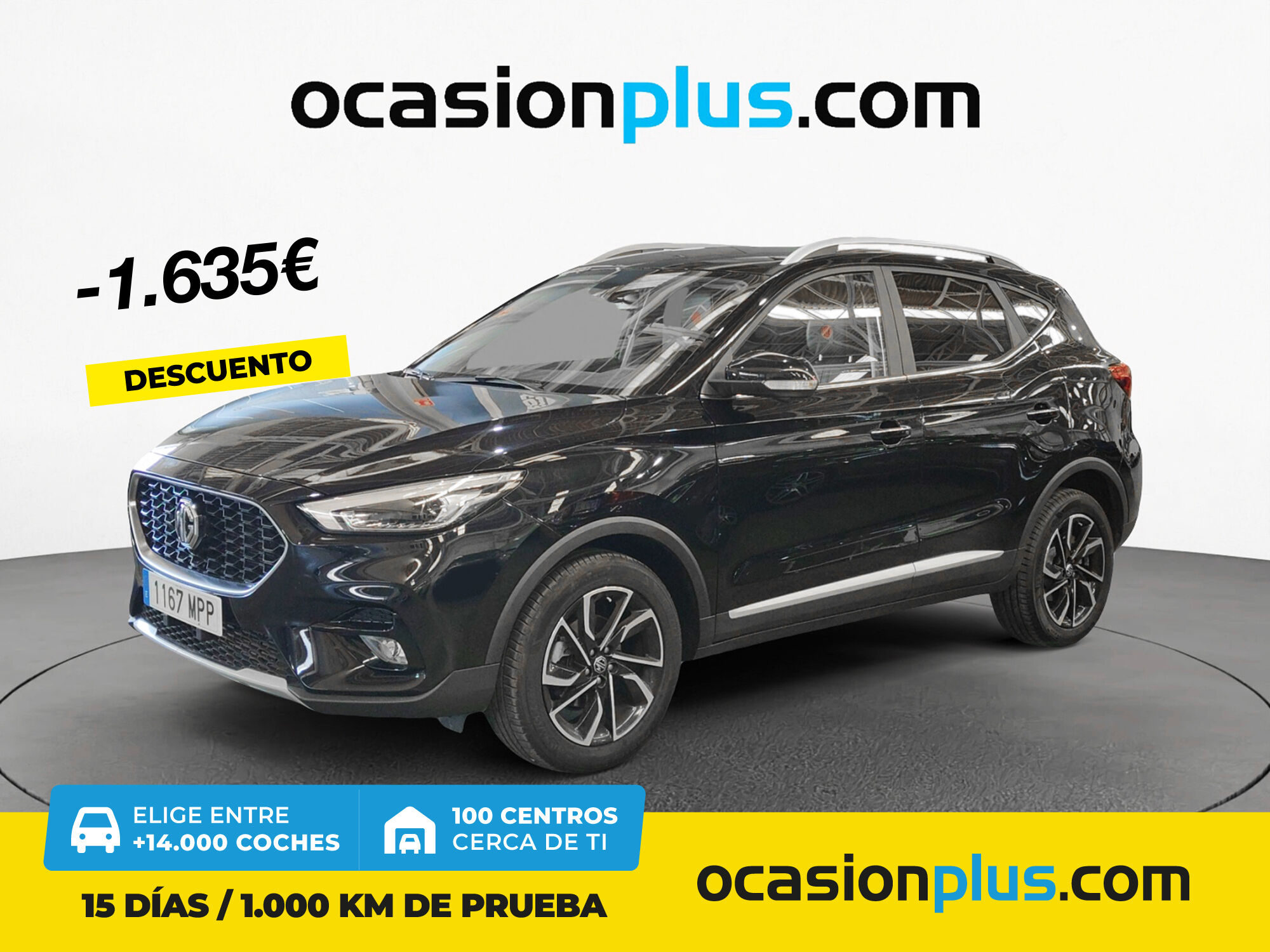 MG ZS (1.0T Luxury Auto 82 kW (111 CV)) en Madrid
