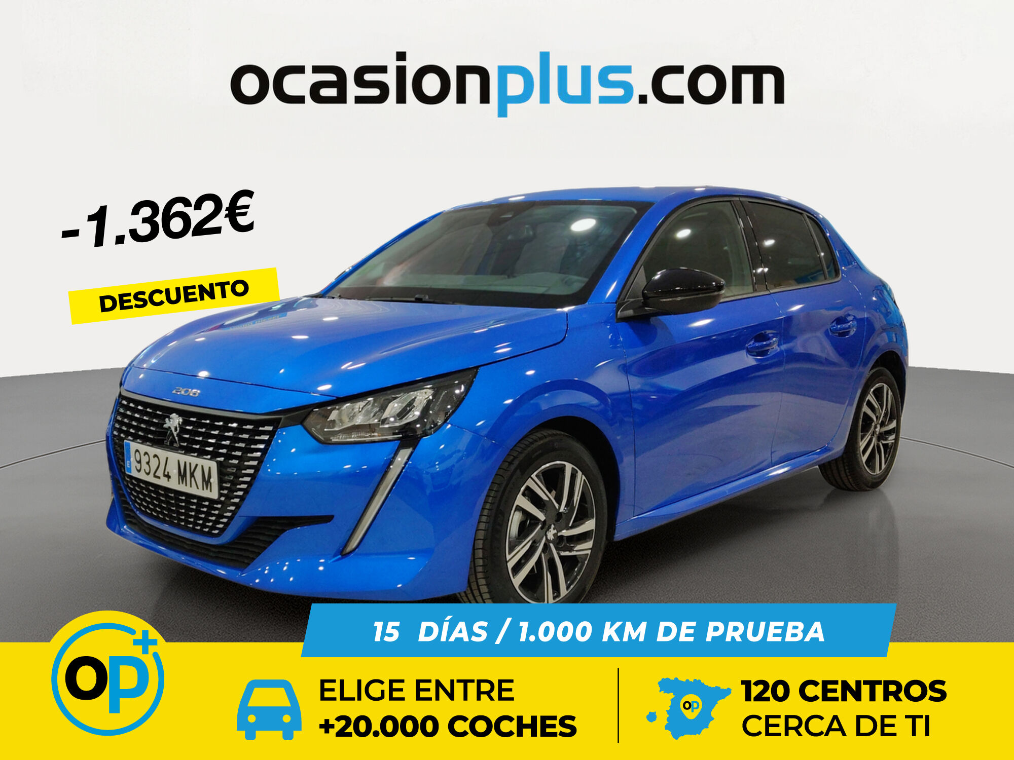 PEUGEOT 208 (PureTech 100 Allure Pack 75 kW (100 CV)) en Madrid