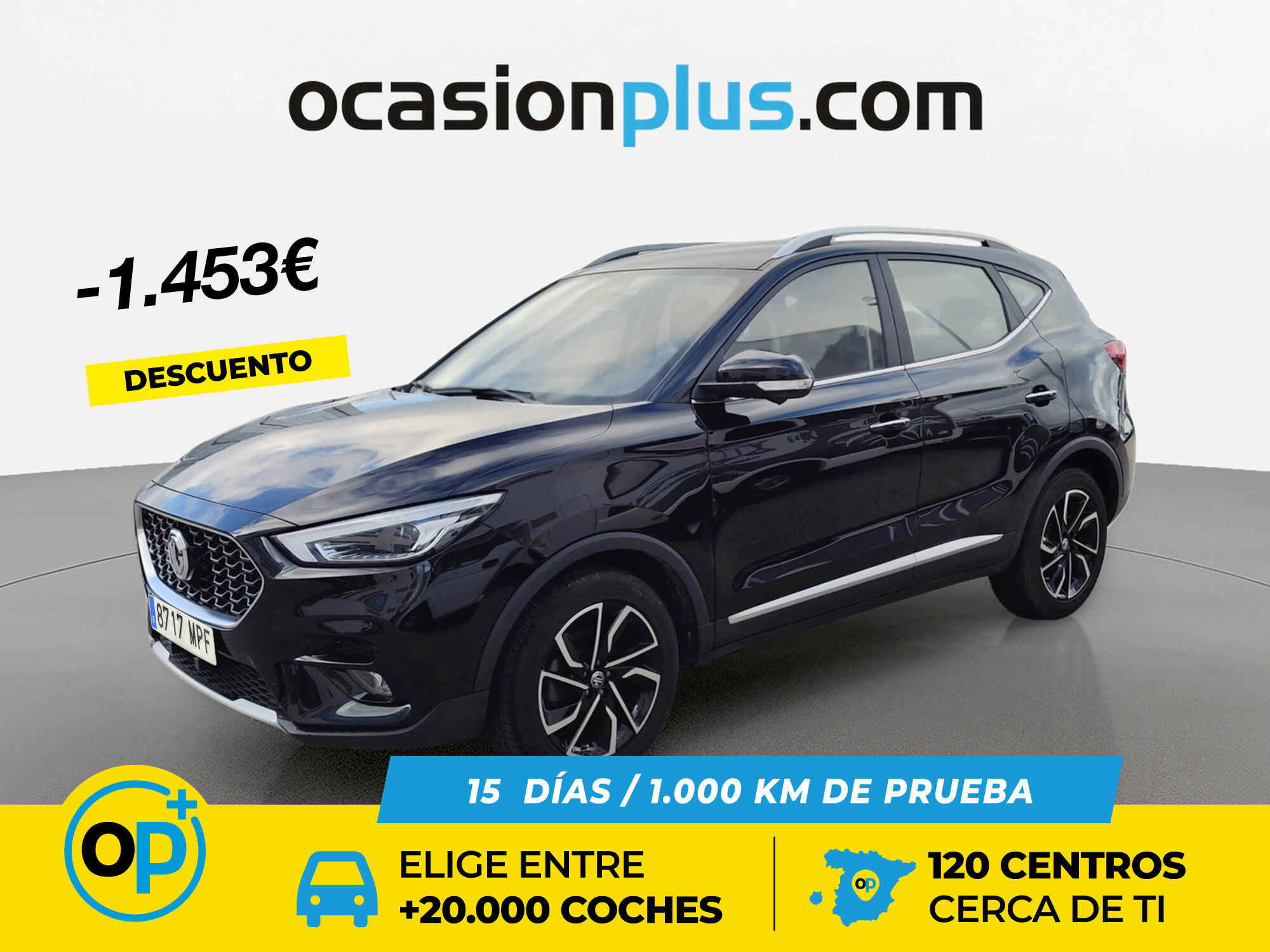 MG ZS (1.5 Luxury 78 kW (106 CV)) en Madrid