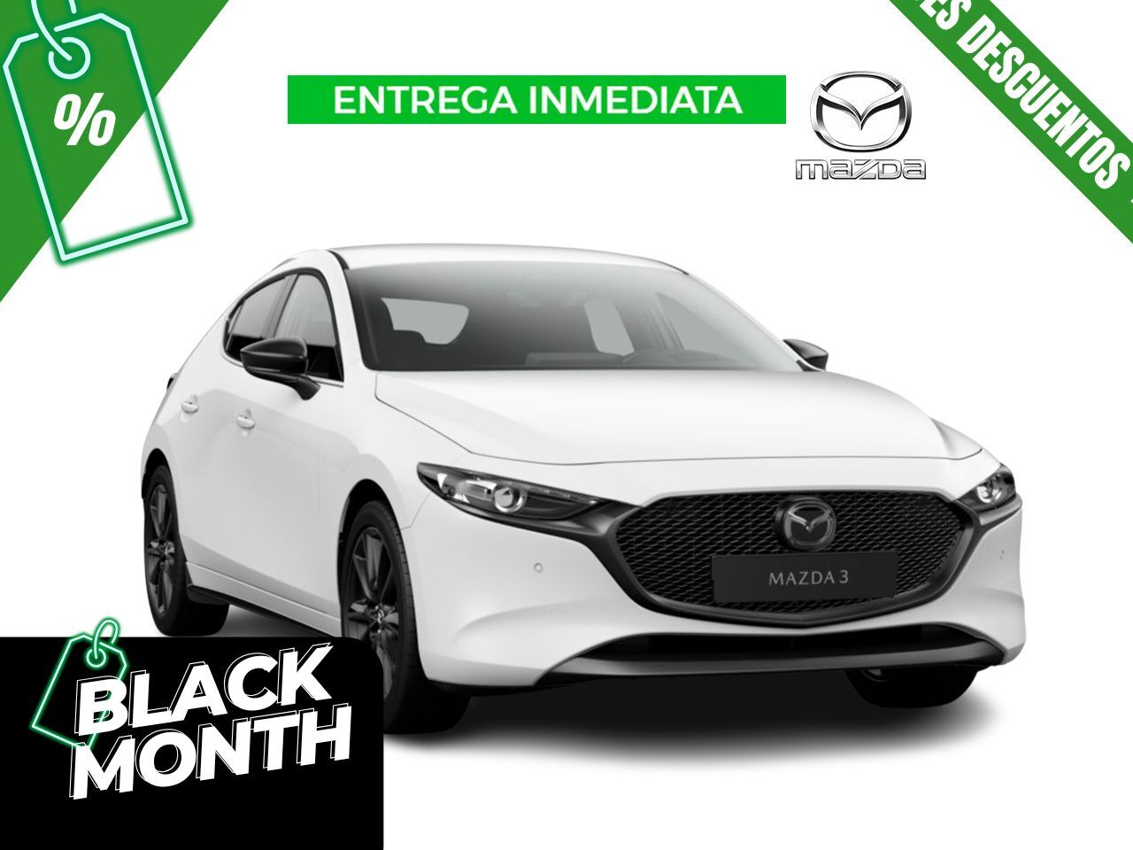 MAZDA Mazda3 (2.5L E-SKY G MHEV 103kW Homura) en Barcelona