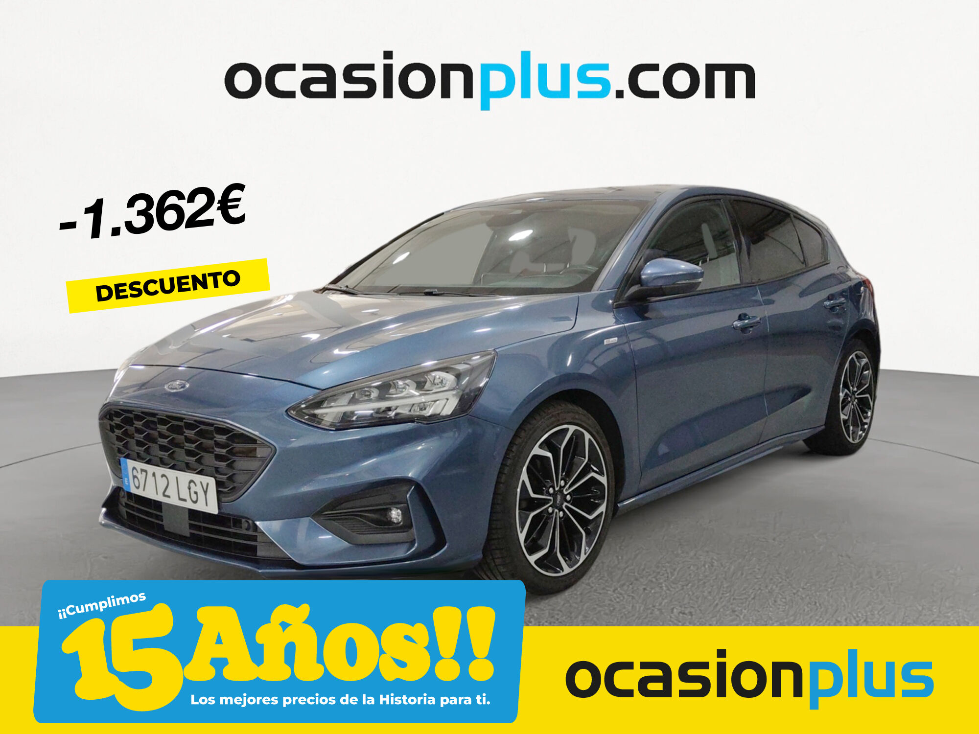 FORD Focus (1.0 Ecoboost S&S ST-Line 92 kW (125 CV)) en Madrid