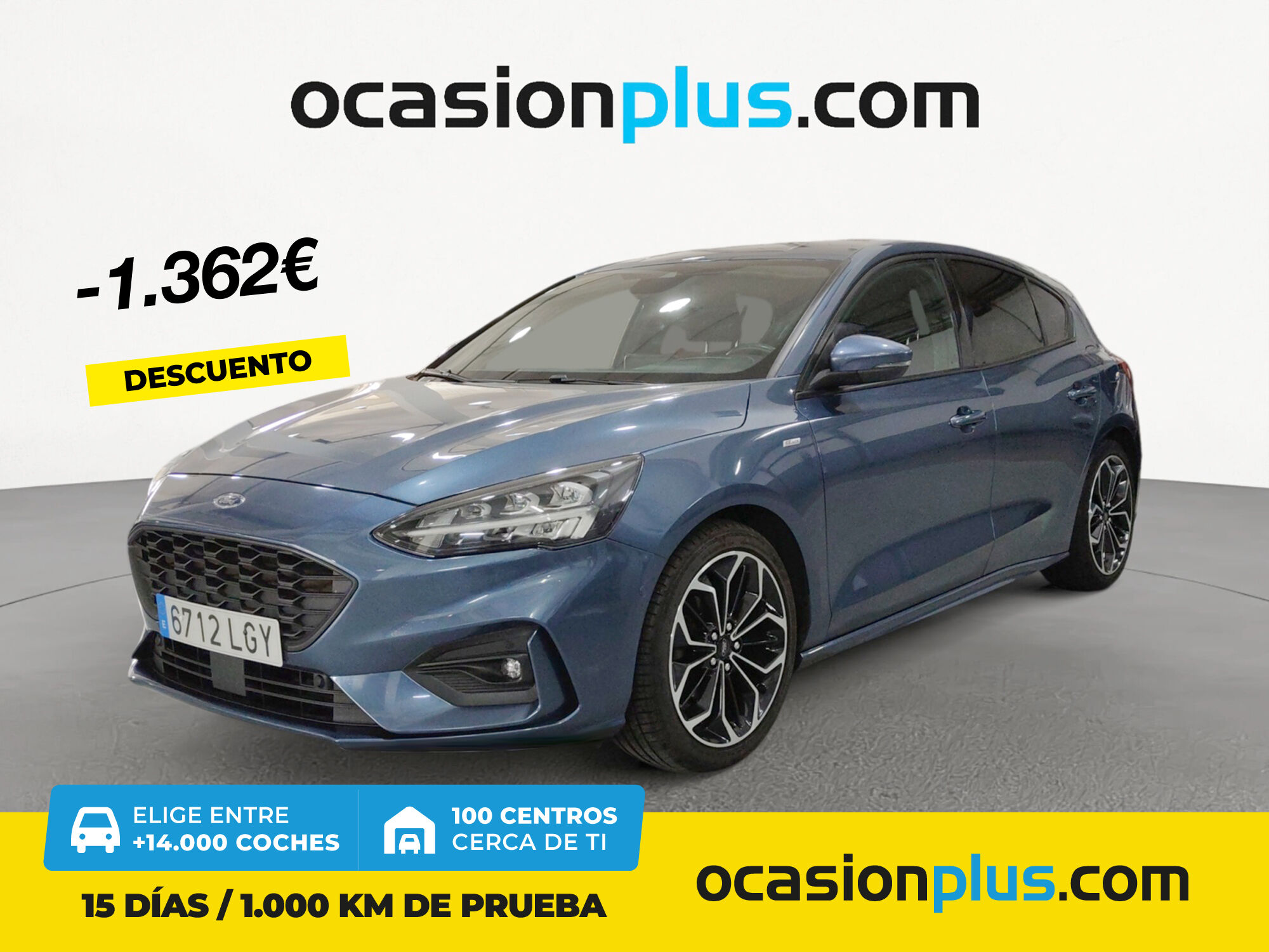 FORD Focus (1.0 Ecoboost S&S ST-Line 92 kW (125 CV)) en Madrid