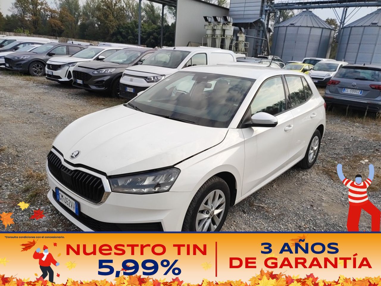 SKODA Fabia (1.0 MPI 59KW (80CV) Ambition) en Madrid