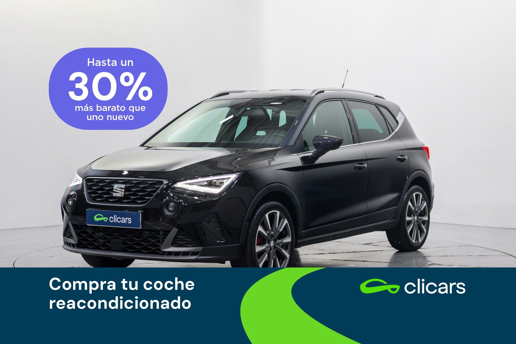 SEAT Arona (Arona 1.5 TSI S&S FR DSG7 XM 150) en Madrid