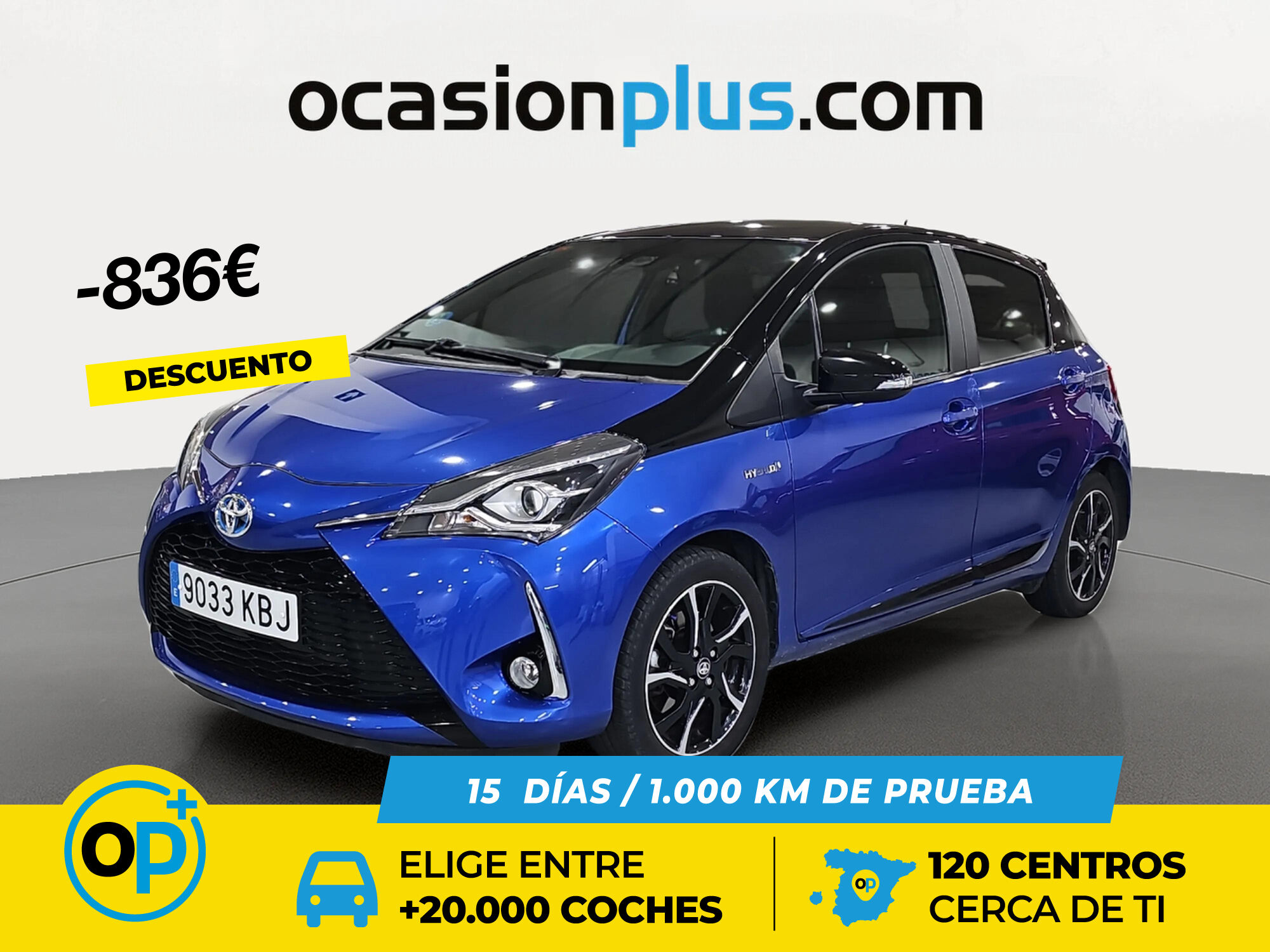 TOYOTA Yaris (1.5 Hybrid Feel 74 kW (100 CV)) en Madrid