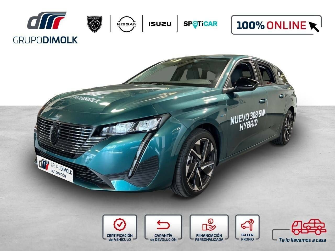 PEUGEOT 308 (SW Hybrid 180 eEAT8 Allure Pack) en Coruña, A