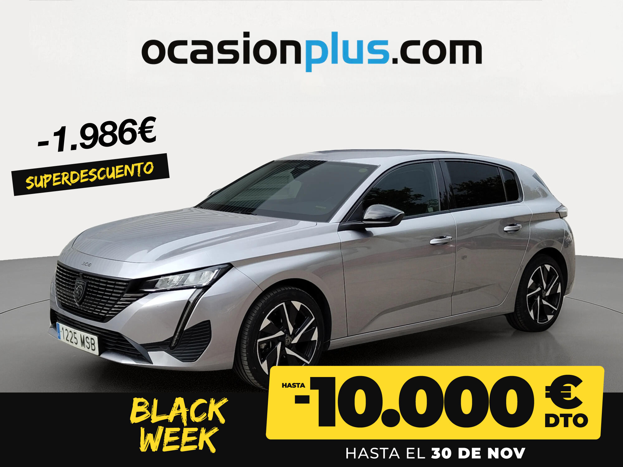 PEUGEOT 308 (BlueHDi 130 S&S Allure EAT8 96 kW (130 CV)) en Madrid