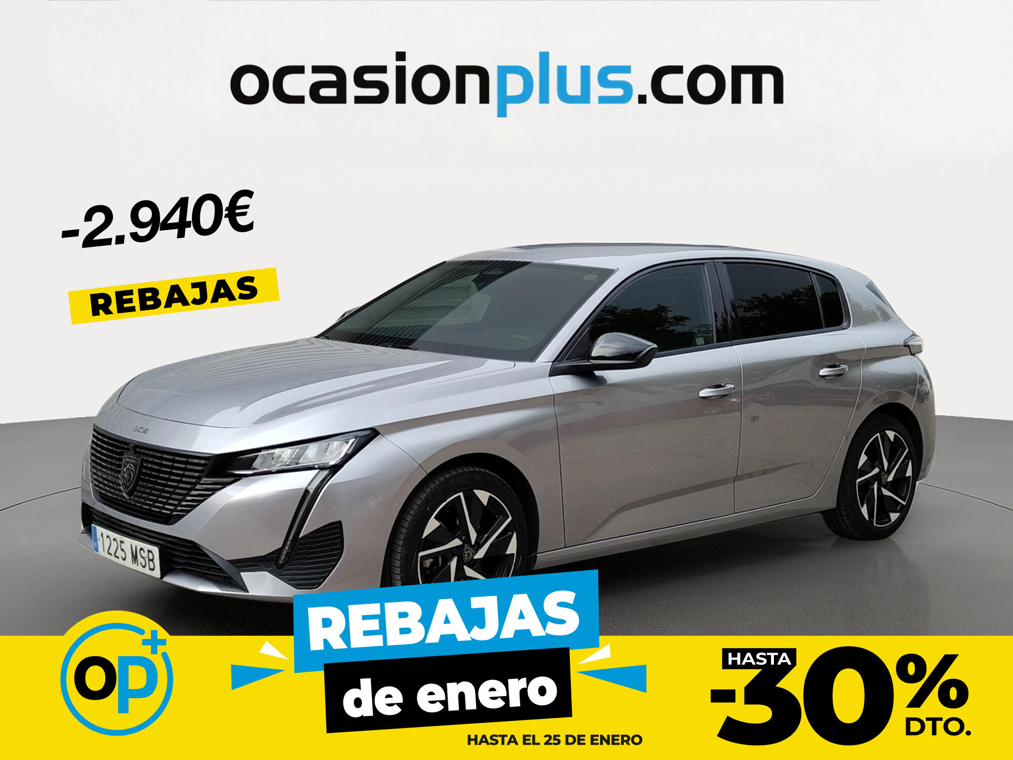 PEUGEOT 308 (BlueHDi 130 S&S Allure EAT8 96 kW (130 CV)) en Madrid