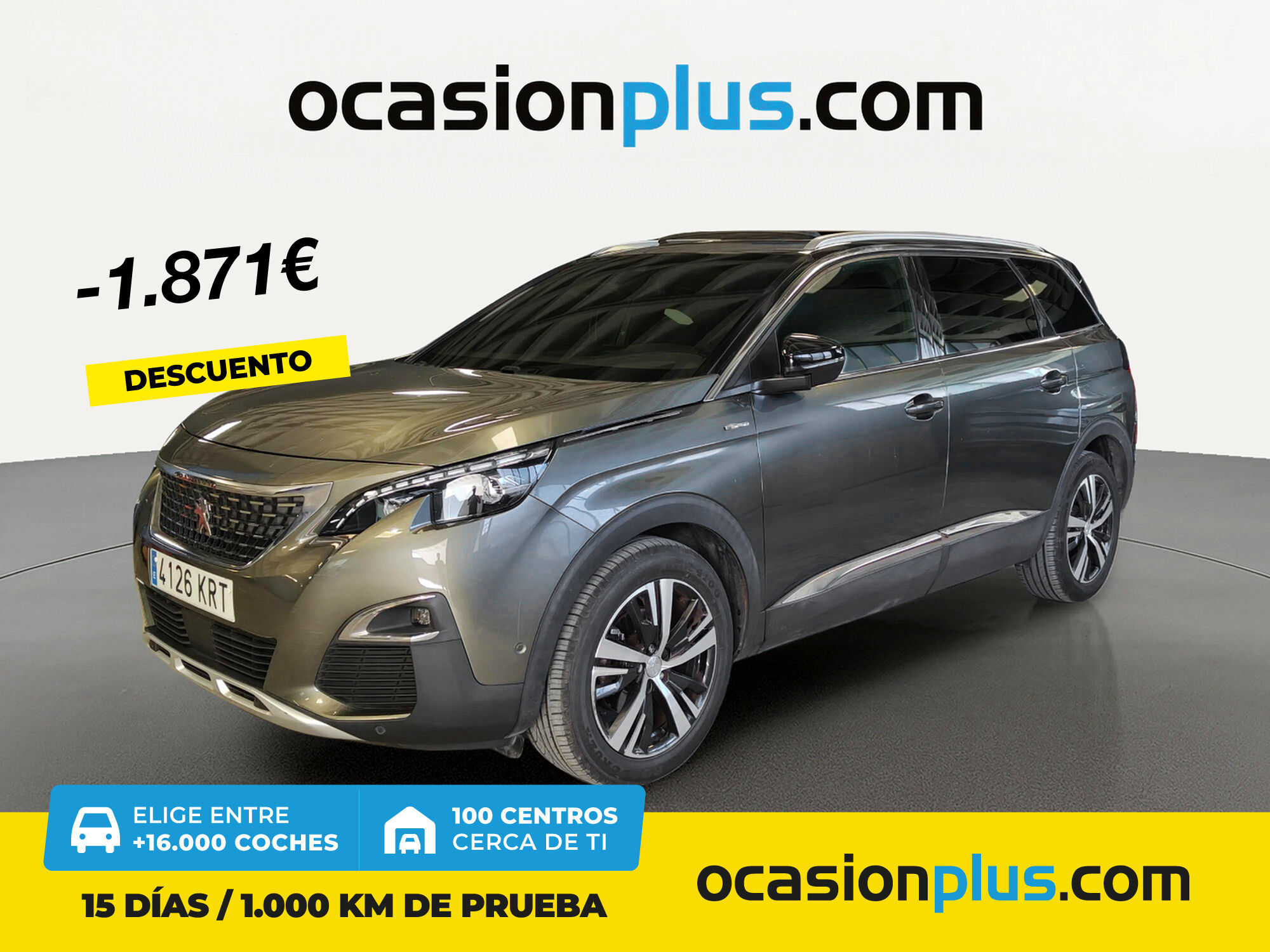 PEUGEOT 5008 (BlueHDI 130 S&S GT-Line EAT8 96 kW (130 CV)) en Madrid