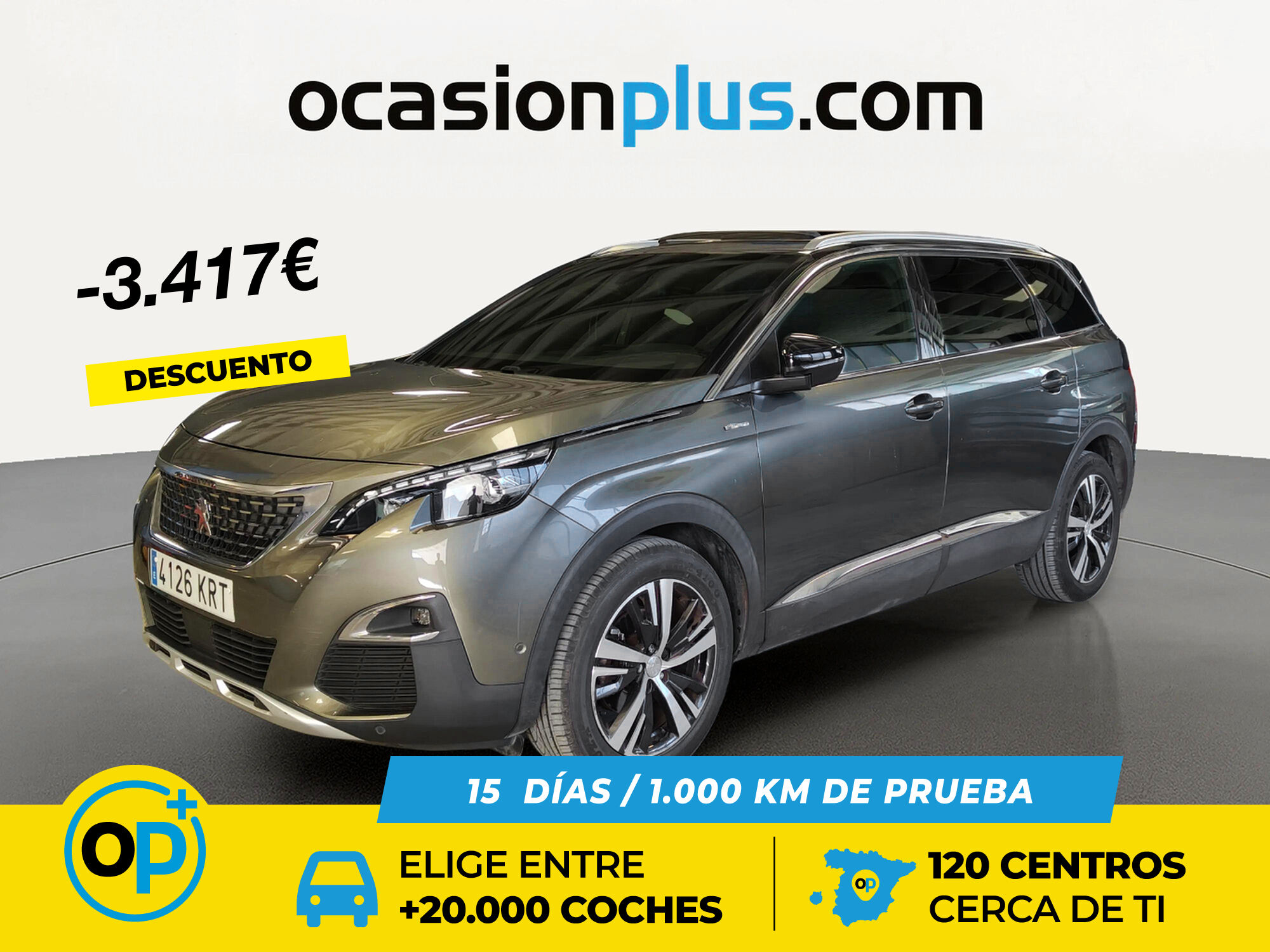 PEUGEOT 5008 (BlueHDI 130 S&S GT-Line EAT8 96 kW (130 CV)) en Madrid