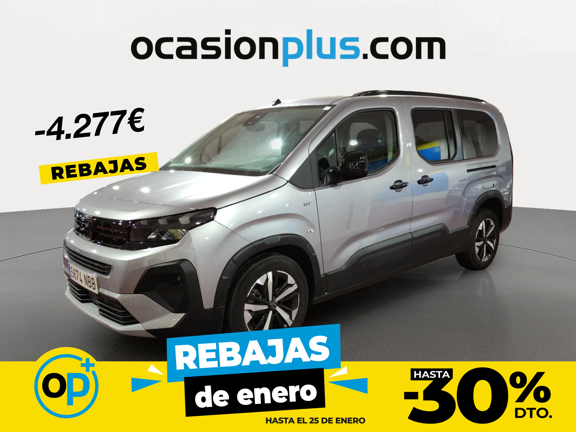 PEUGEOT Rifter (BlueHDi 130 GT Long EAT8 96 kW (130 CV)) en Madrid