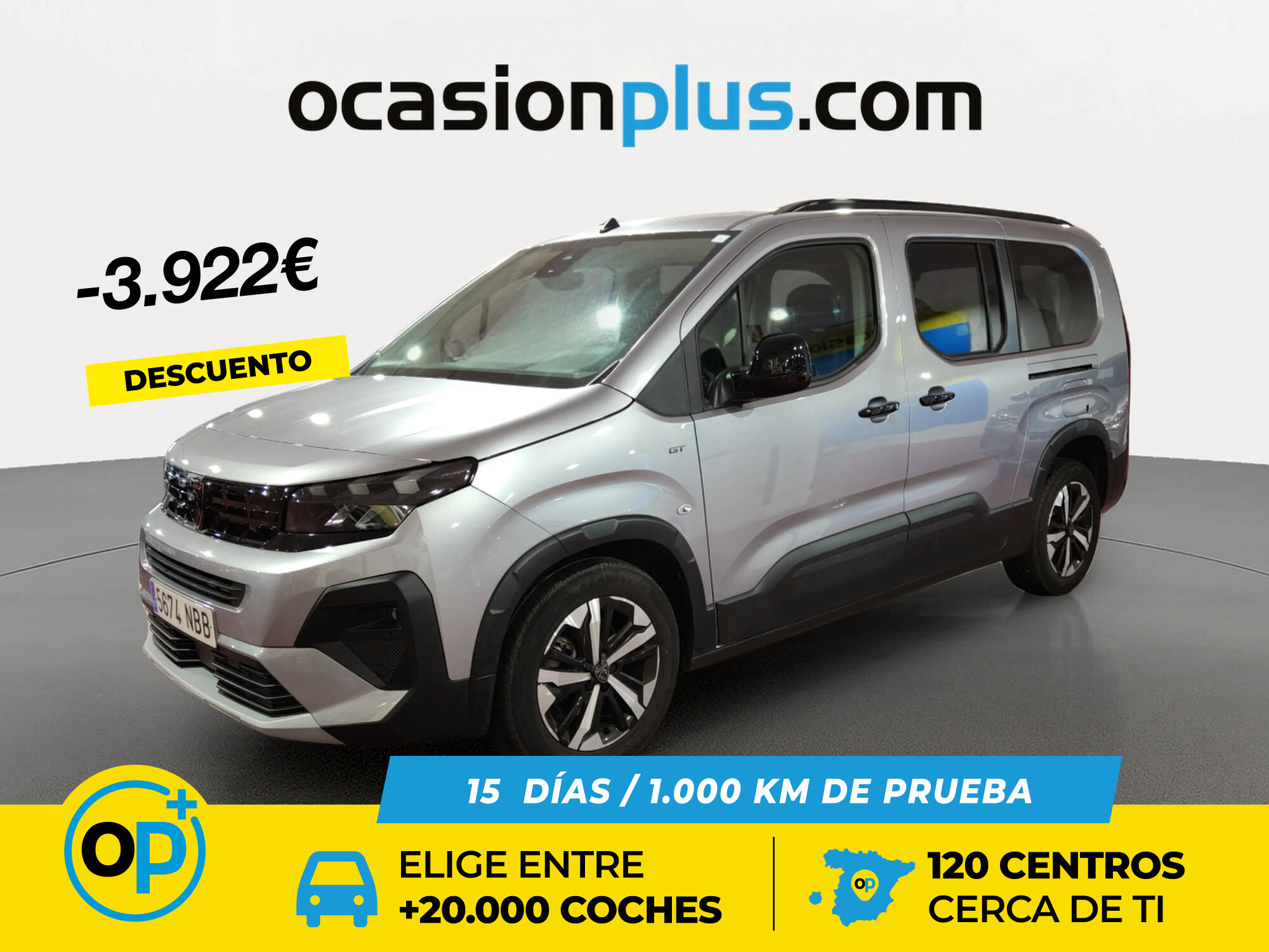 PEUGEOT Rifter (BlueHDi 130 GT Long EAT8 96 kW (130 CV)) en Madrid