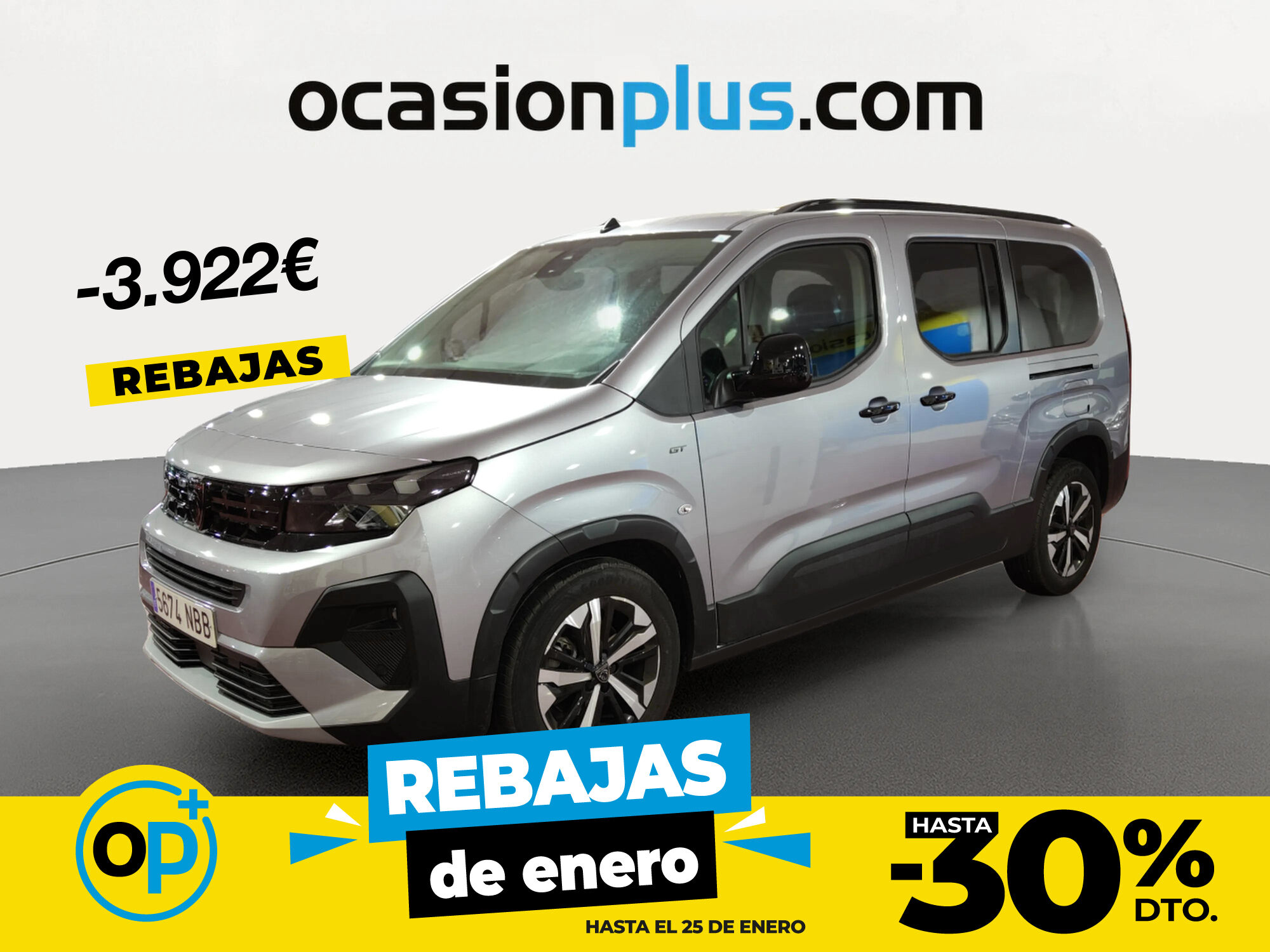 PEUGEOT Rifter (BlueHDi 130 GT Long EAT8 96 kW (130 CV)) en Madrid