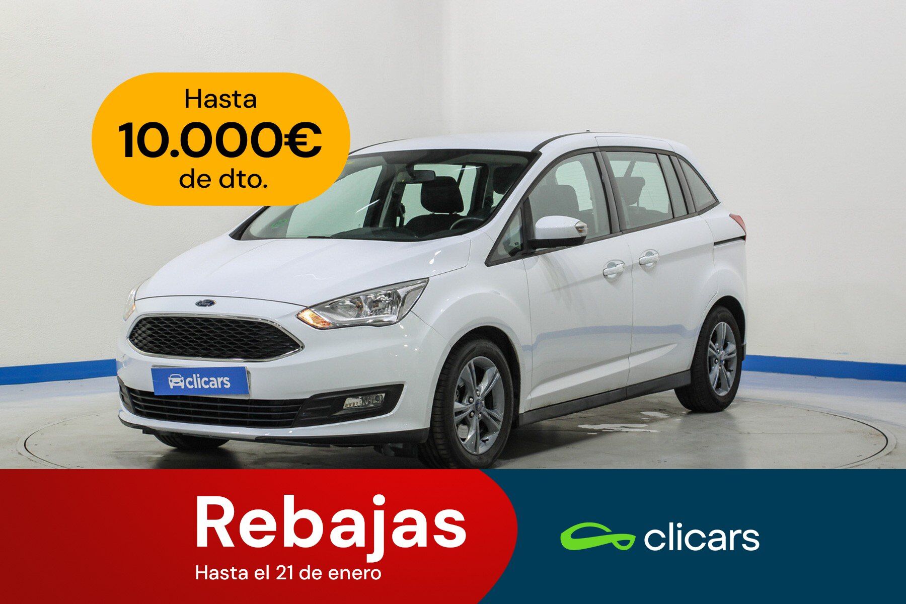 FORD C-Max (Grand C-Max 1.5TDCi Business 120) en Madrid