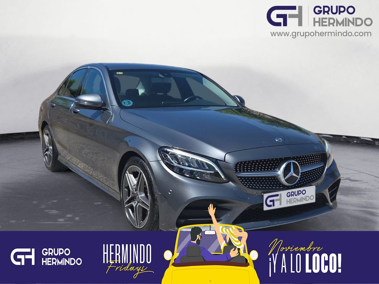 MERCEDES Clase C (220 D AMG LINE) en Pontevedra