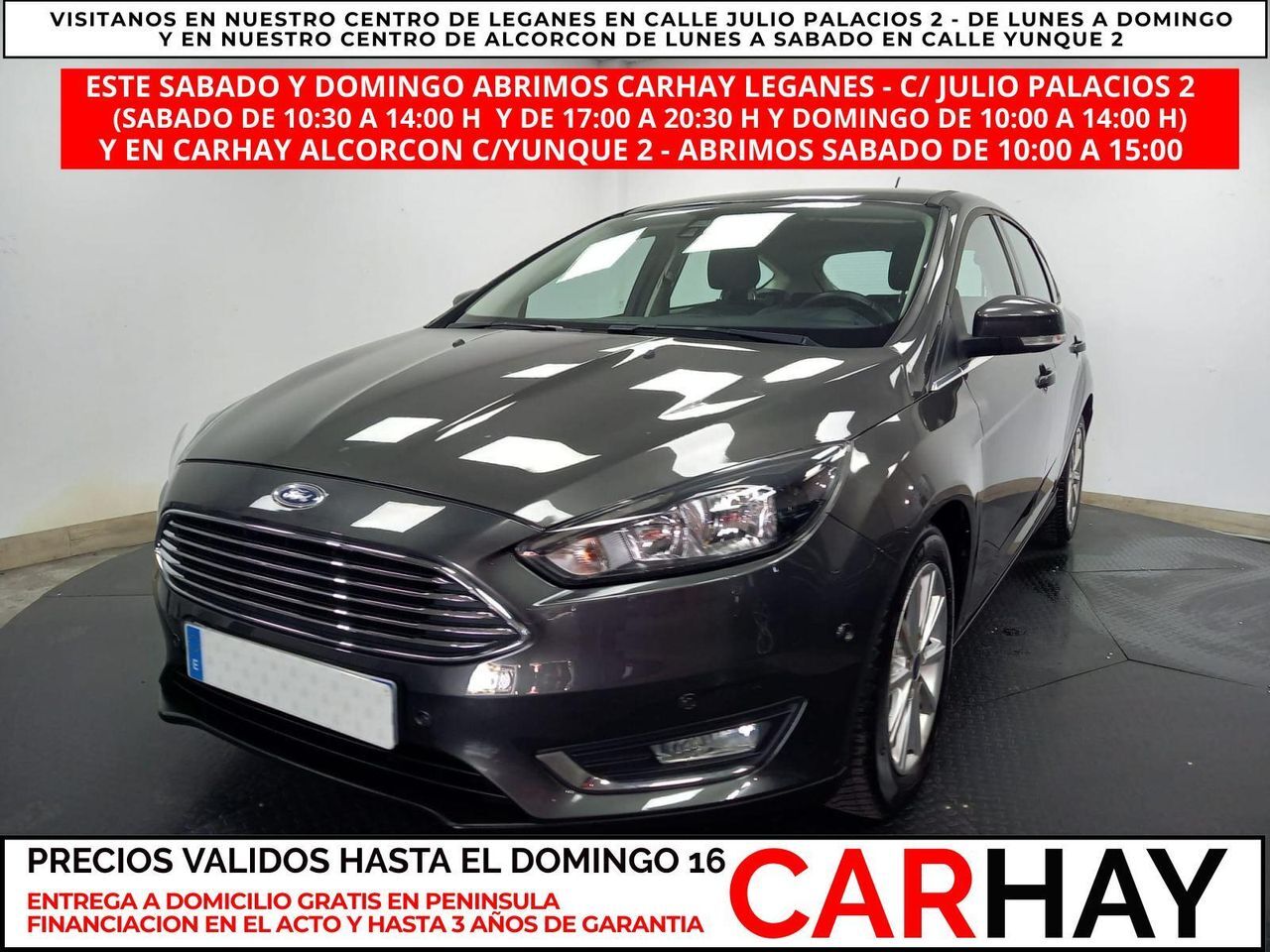 FORD Focus (BERLINE TITANIUM 1.0 ECOBOOST 125CV BVM6) en Madrid