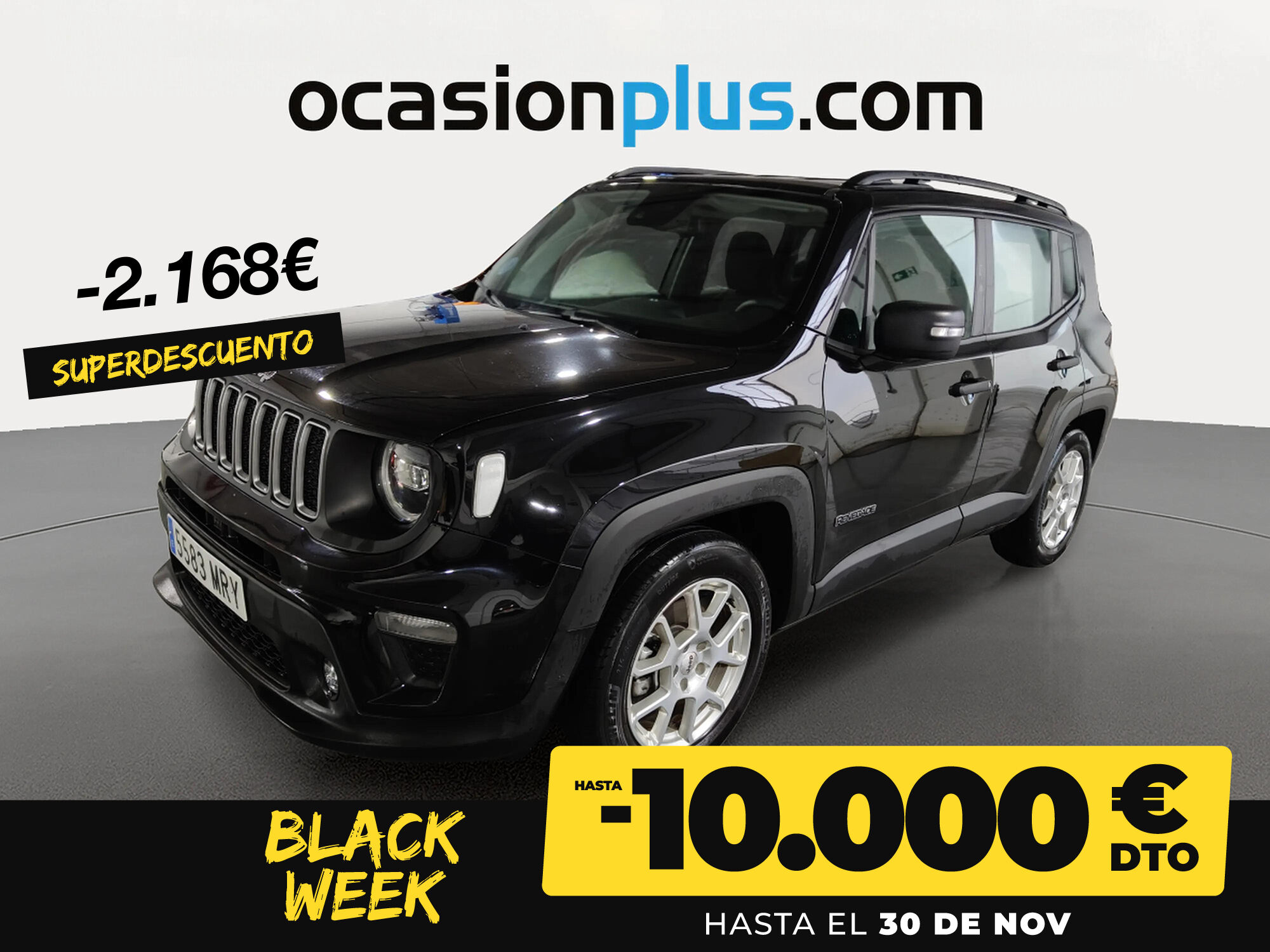 JEEP Renegade (eHybrid 1.5 Altitude DCT 96 kW (130 CV)) en Madrid