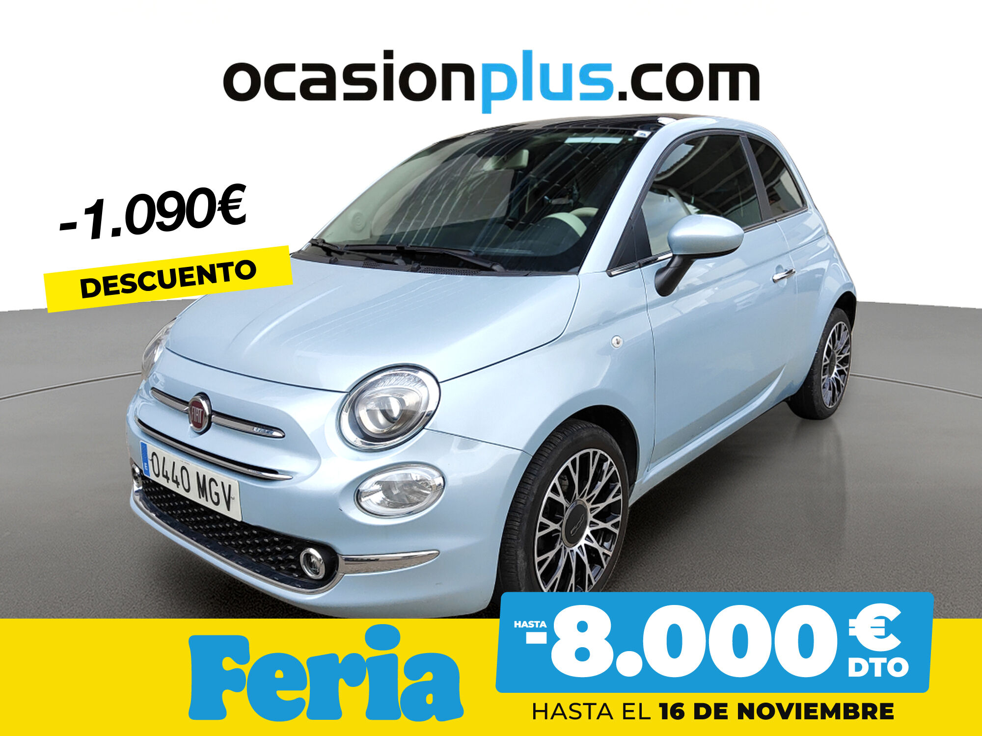 FIAT 500 (1.0 Hybrid Dolcevita 51 kW (70 CV)) en Madrid