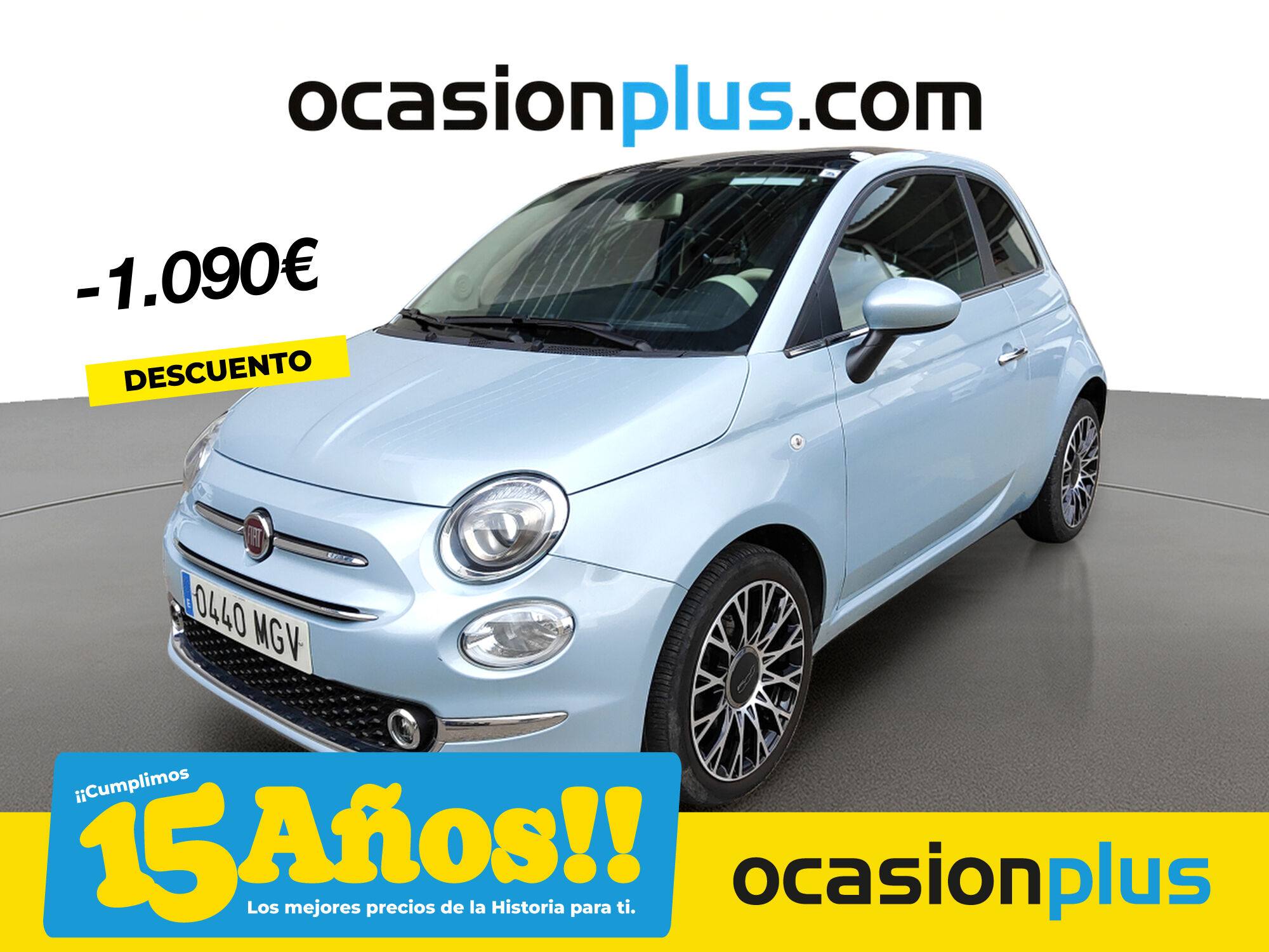 FIAT 500 (1.0 Hybrid Dolcevita 51 kW (70 CV)) en Madrid