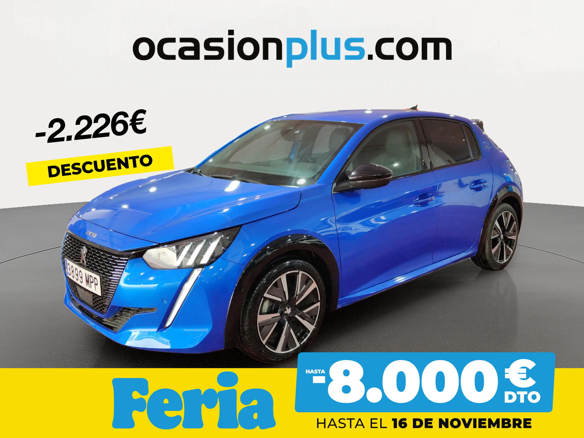 PEUGEOT 208 (PureTech 130 GT EAT8 96 kW (130 CV)) en Madrid