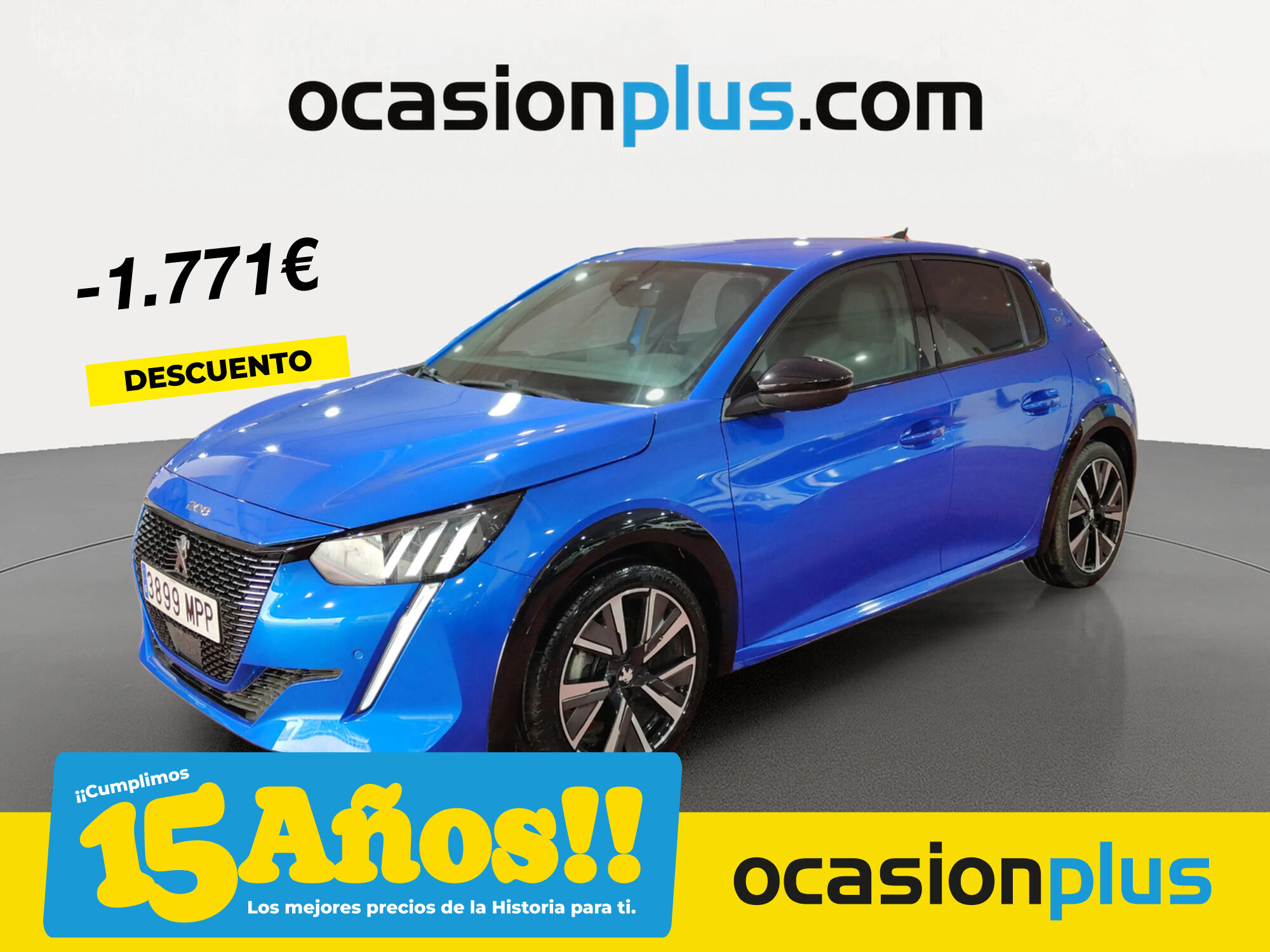 PEUGEOT 208 (PureTech 130 GT EAT8 96 kW (130 CV)) en Madrid