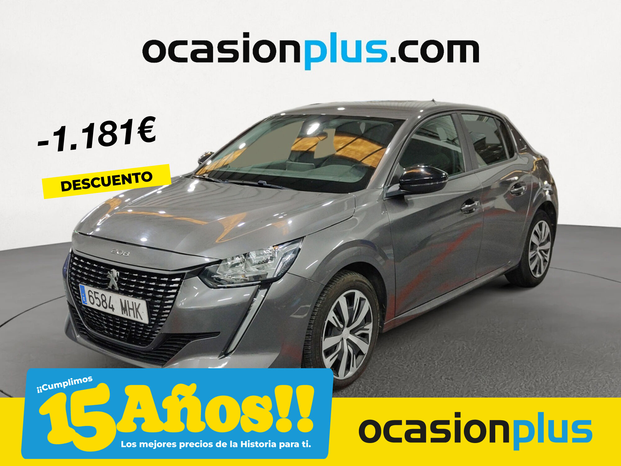 PEUGEOT 208 (PureTech 100 Active Pack 75 kW (100 CV)) en Madrid