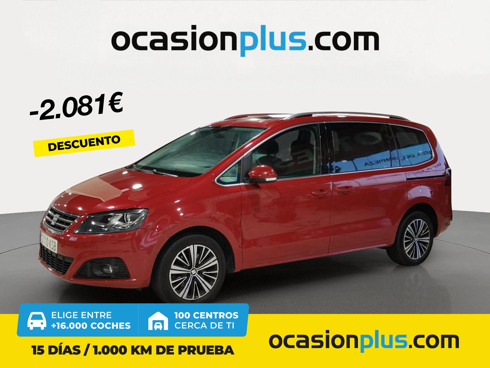 SEAT Alhambra (2.0 TDI Style Travel DSG 110 kW (150 CV)) en Madrid