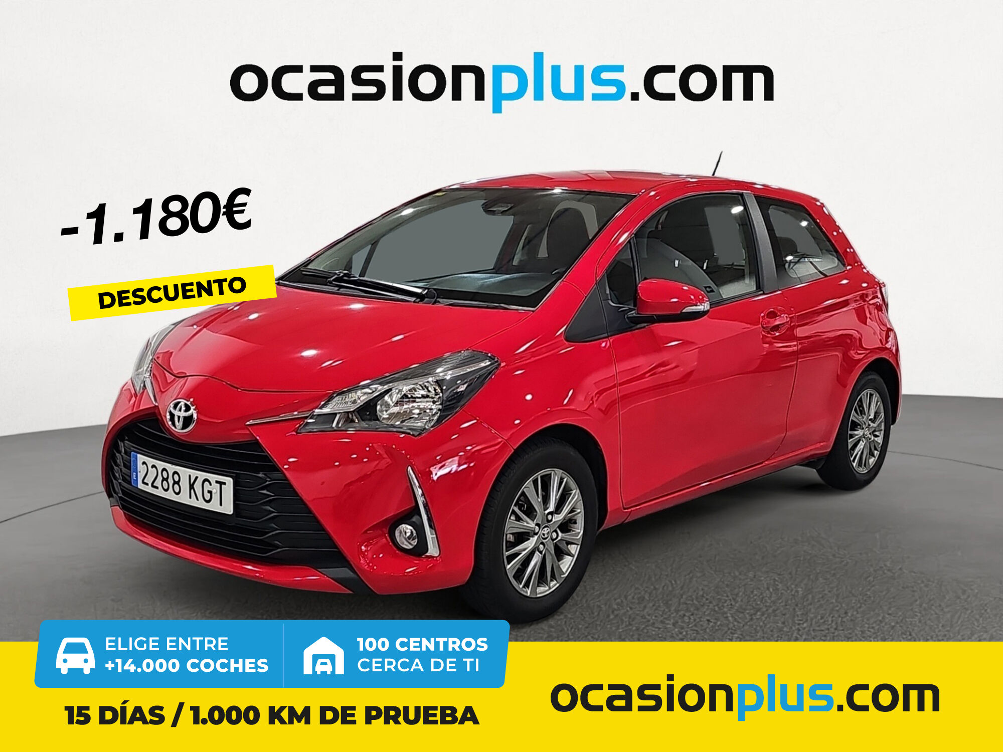 TOYOTA Yaris (1.0 Active 51 kW (69 CV)) en Madrid