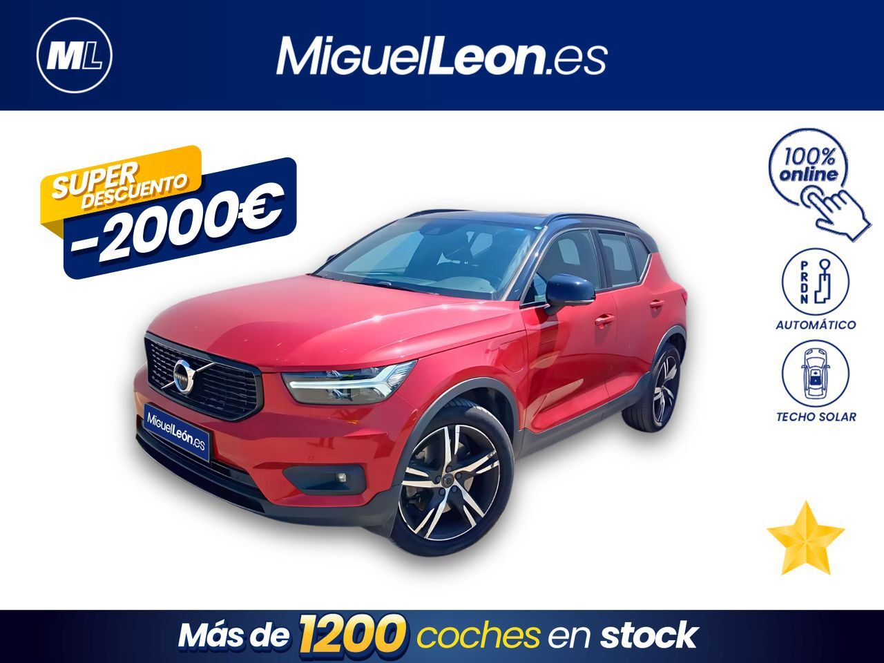 VOLVO XC40 (1.5 T5 Twin R-Design Auto) en Palmas, Las
