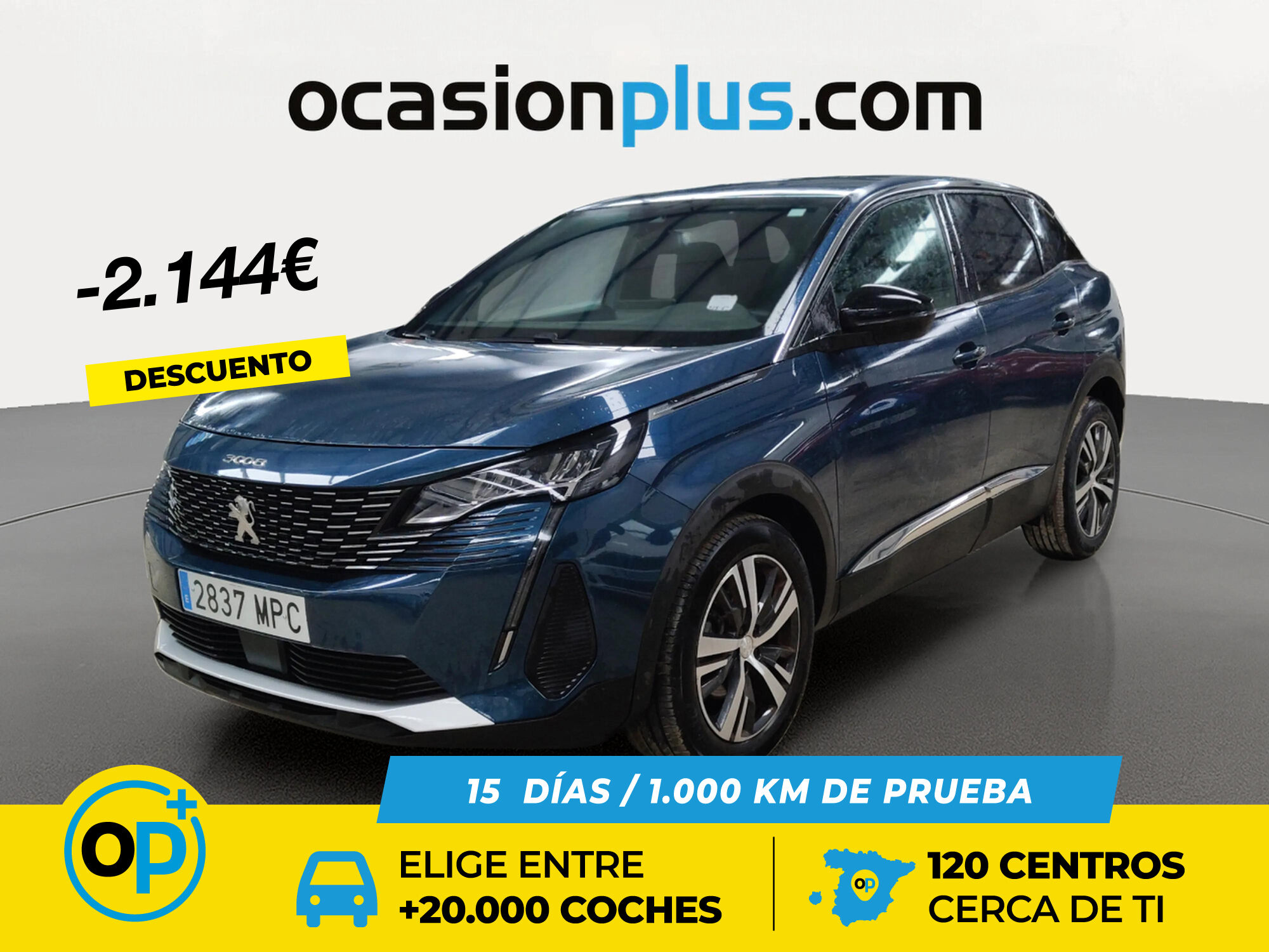 PEUGEOT 3008 (PureTech 130 S&S Allure Pack 96 kW (130 CV)) en Madrid