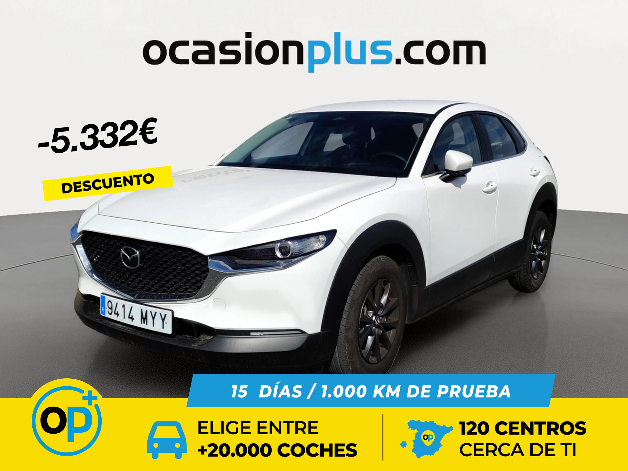 MAZDA CX-30 (2.5 e-Skyactive G MHEV Prime-Line AT 103 kW (140 CV)) en Madri