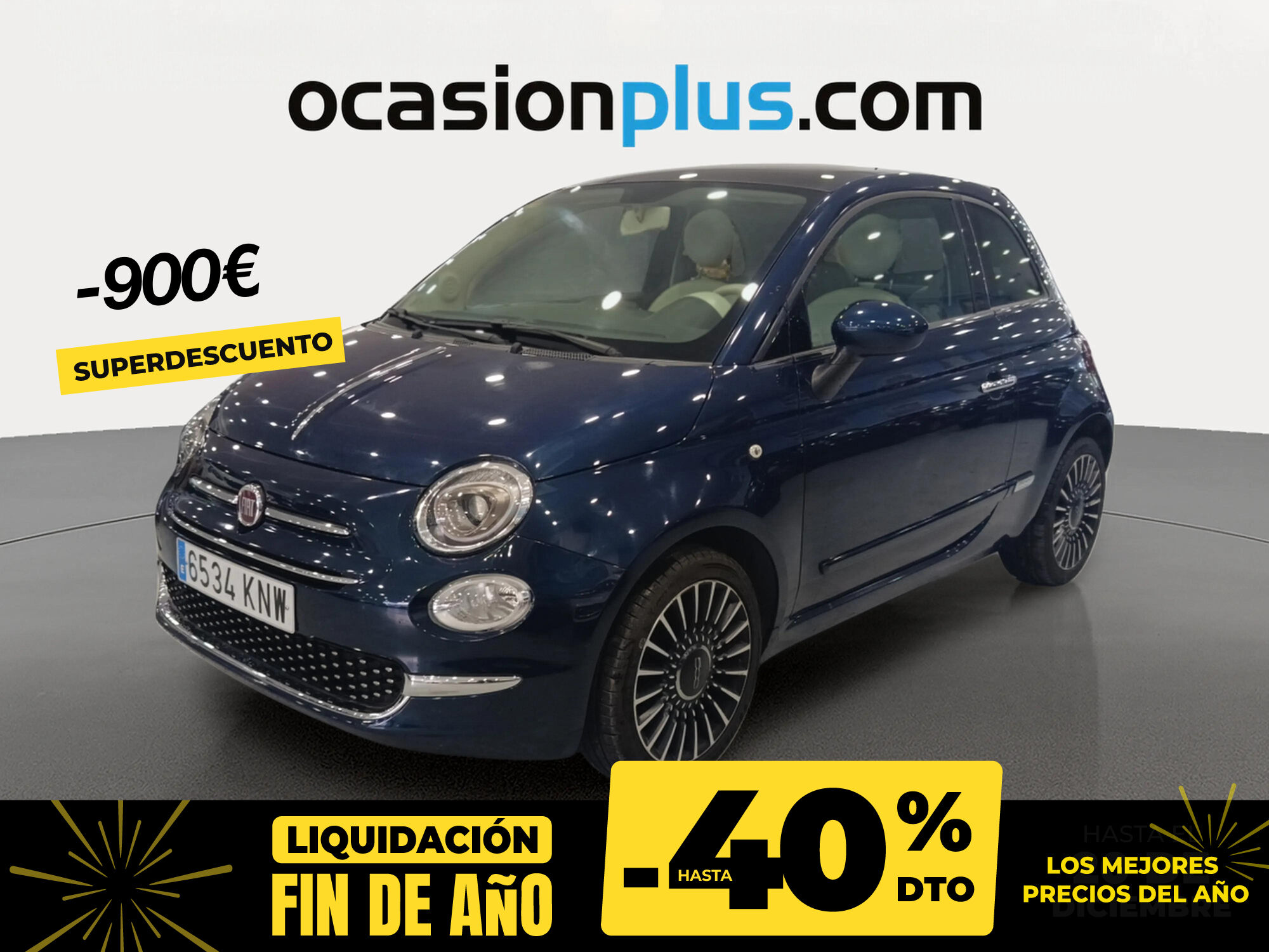 FIAT 500 (1.2 8v Lounge 51 kW (69 CV)) en Madrid