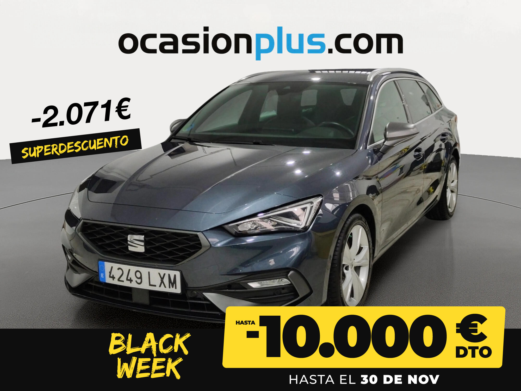 SEAT León (1.5 eTSI S&S FR Go L DSG 110 kW (150 CV)) en Madrid