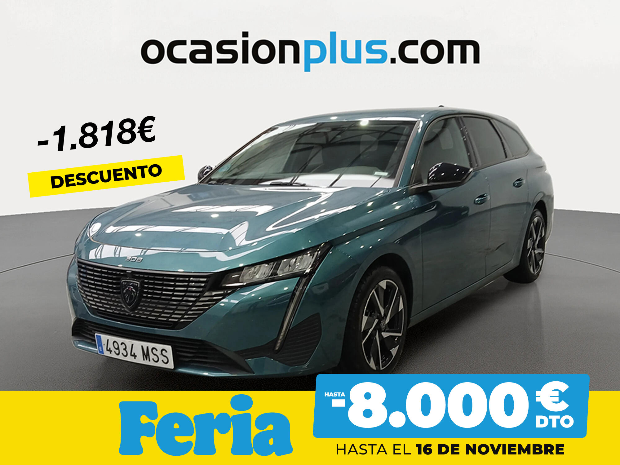 PEUGEOT 308 (PureTech 130 S&S Allure 96 kW (130 CV)) en Madrid