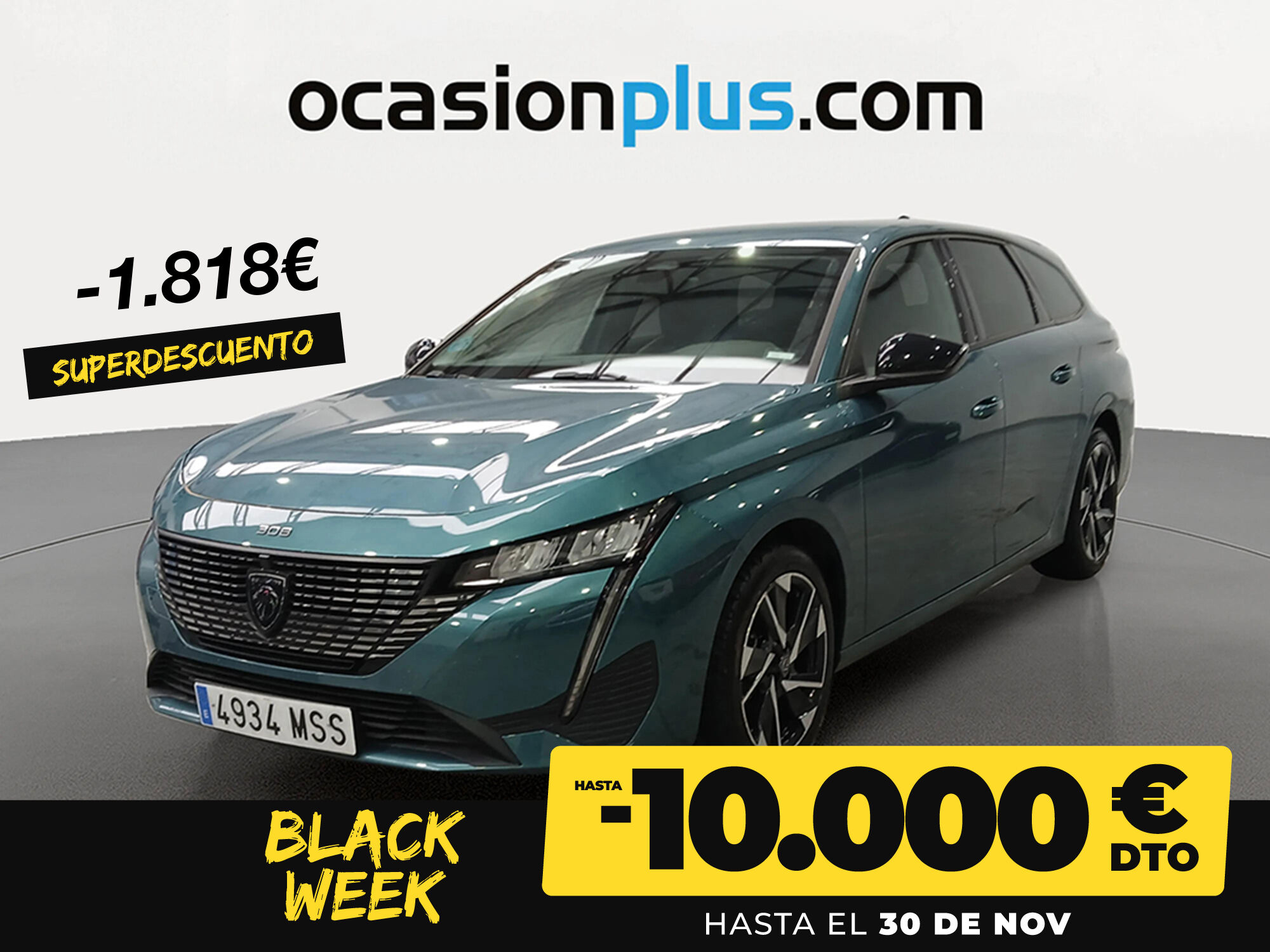 PEUGEOT 308 (PureTech 130 S&S Allure 96 kW (130 CV)) en Madrid