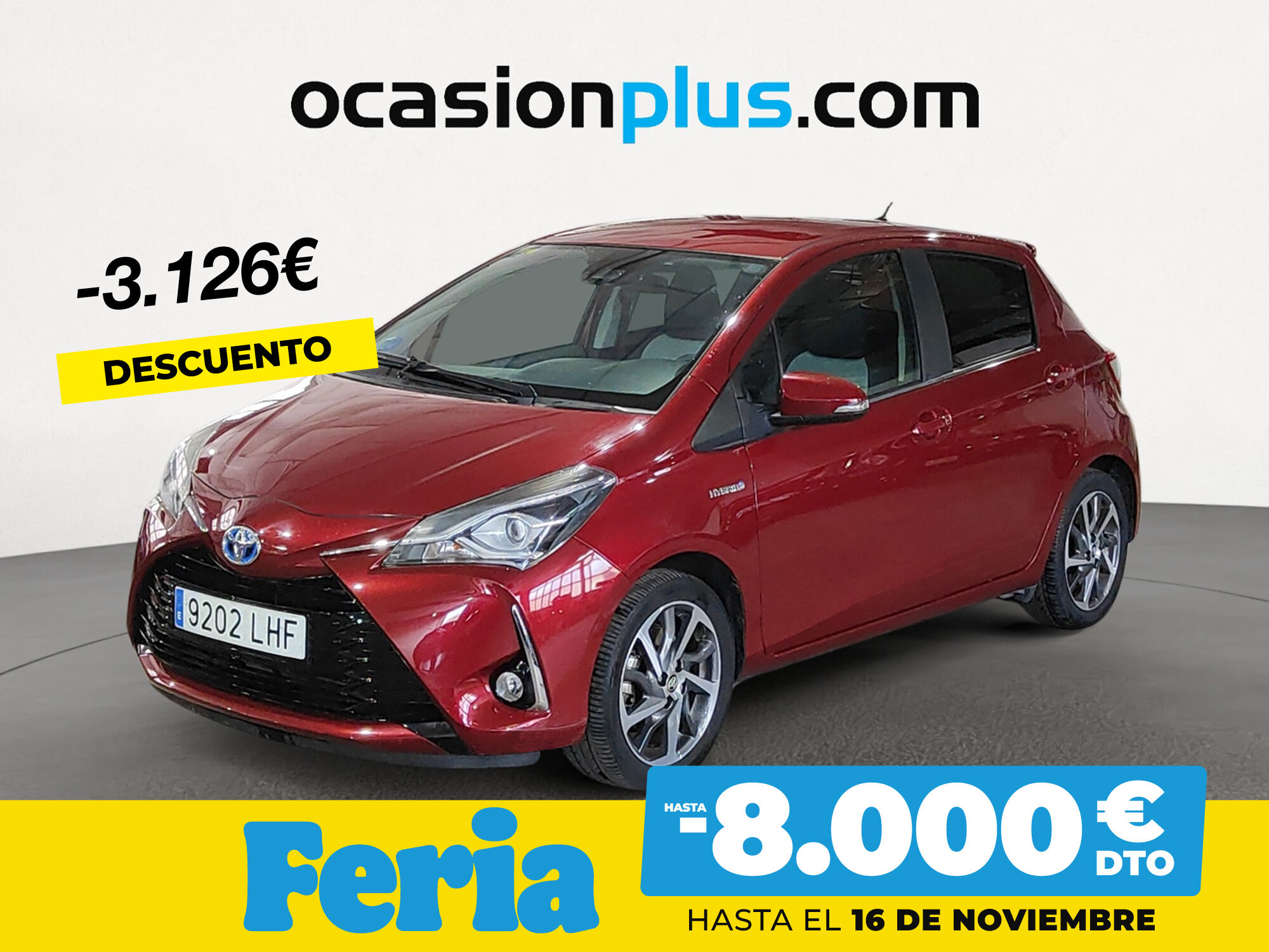 TOYOTA Yaris (100H Feel 74 kW (100 CV)) en Madrid