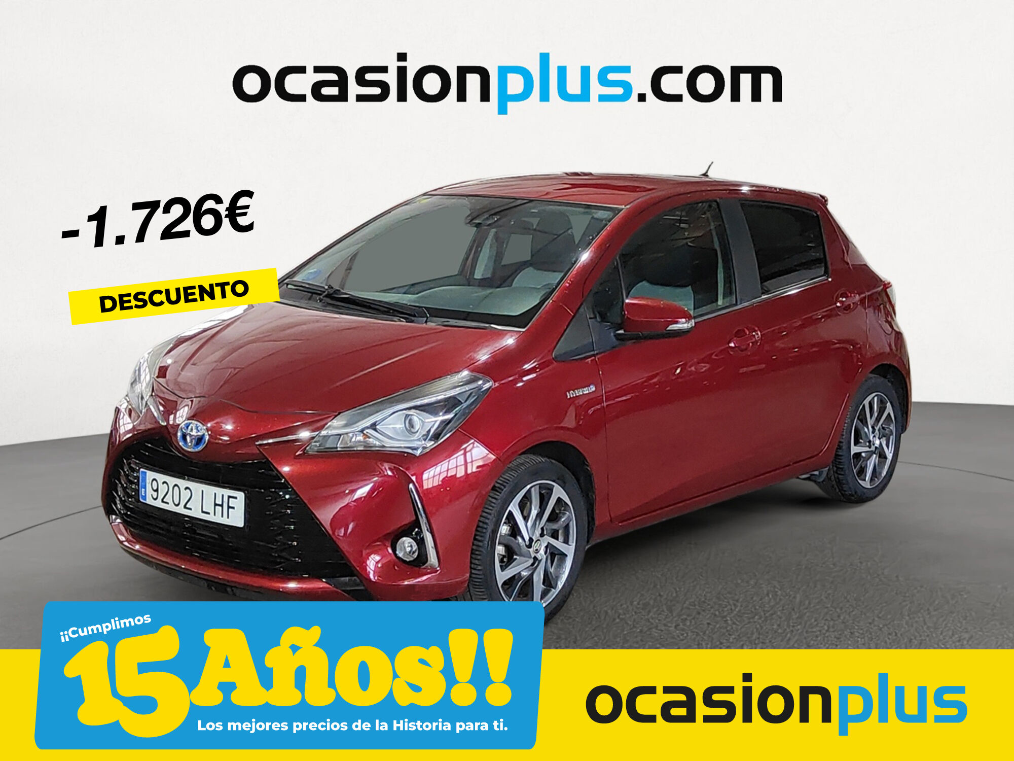 TOYOTA Yaris (100H Feel 74 kW (100 CV)) en Madrid