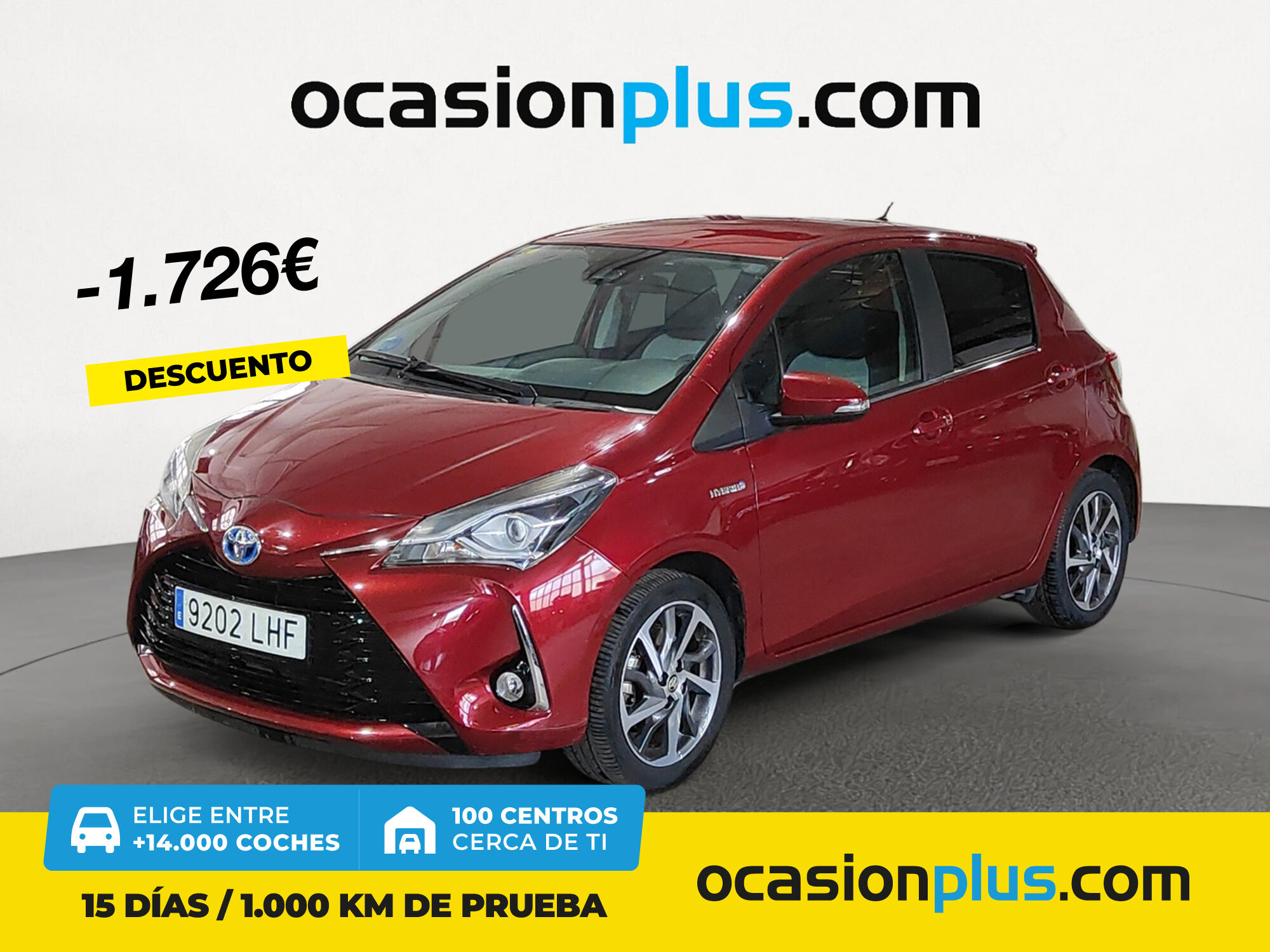 TOYOTA Yaris (100H Feel 74 kW (100 CV)) en Madrid